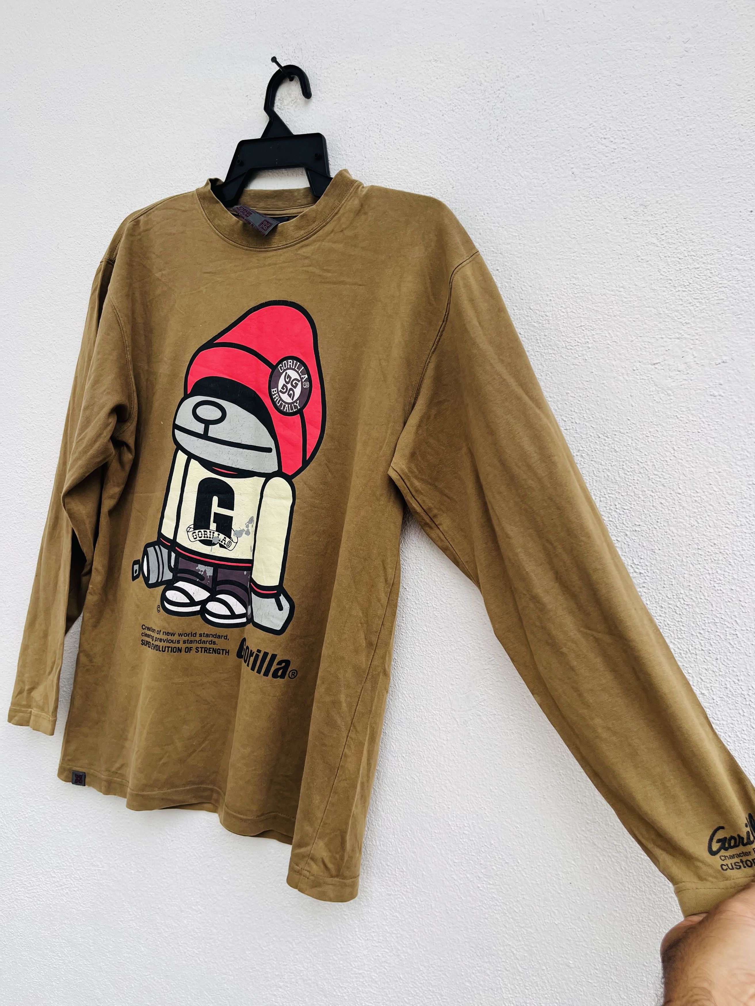 Japanese Brand Vintage Gorilla Hip Hop Designer Fashion Style Size US L / EU 52-54 / 3 - 4 Thumbnail
