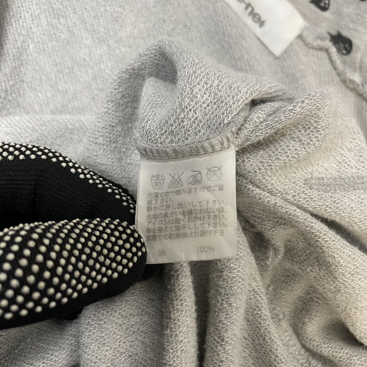 Issey Miyake 🇯🇵 NE-NET ISSEY MIYAKE FULL PRINT ZIPPER HOODIE SWEATER was Size L / US 10 / IT 46 - 21 Thumbnail