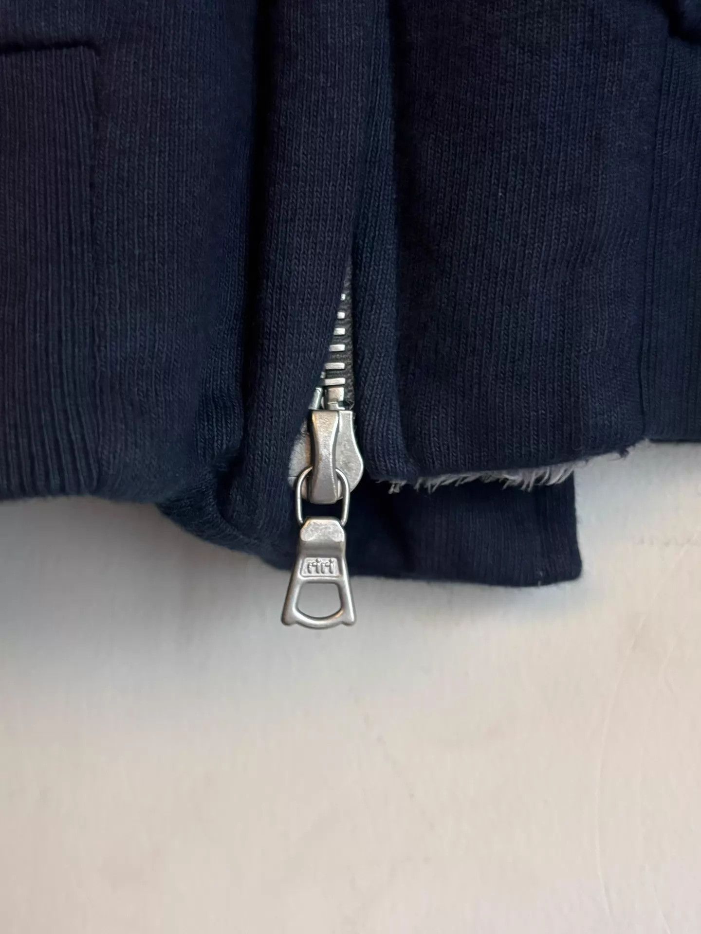 Dries Van Noten Dries Van Noten Blue Velvet Diagonal Zip Bomber Jacket (M) Size US M / EU 48-50 / 2 - 4 Thumbnail