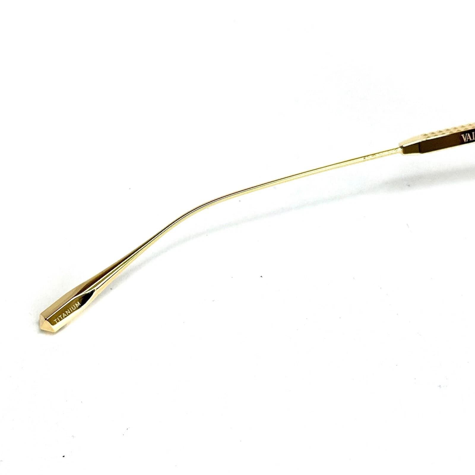 Valentino VALENTINO V LIGHT VLS116 Gold Titanium VLS 116B Sunglass Size ONE SIZE - 3 Thumbnail