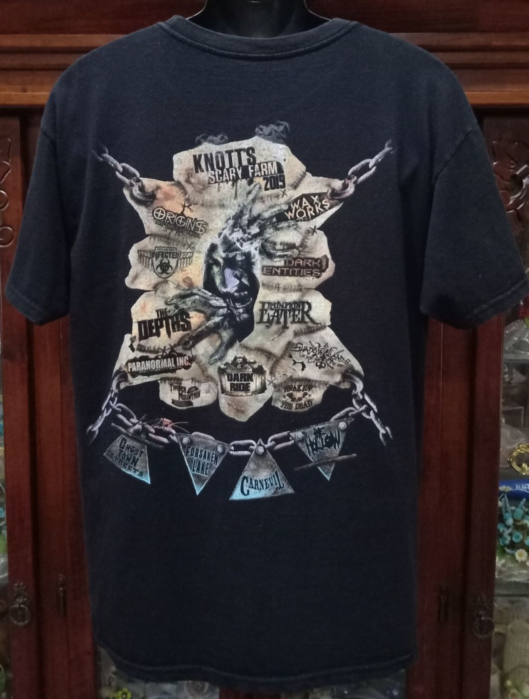 Expert Horror Knott's Scary Farm 2019 T-shirt Size US L / EU 52-54 / 3 - 2 Thumbnail