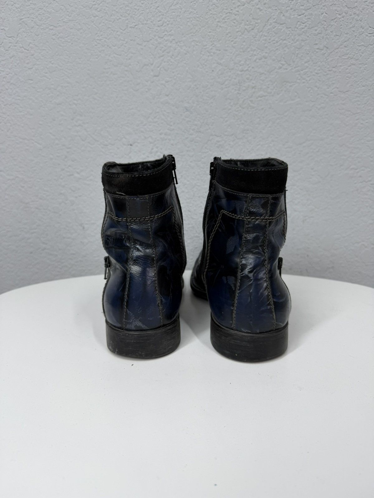 If Six Was Nine Vintage Italian AS 98 Like Guidi 795v Leather Biker Boots Size US 10 / EU 43 - 9 Thumbnail