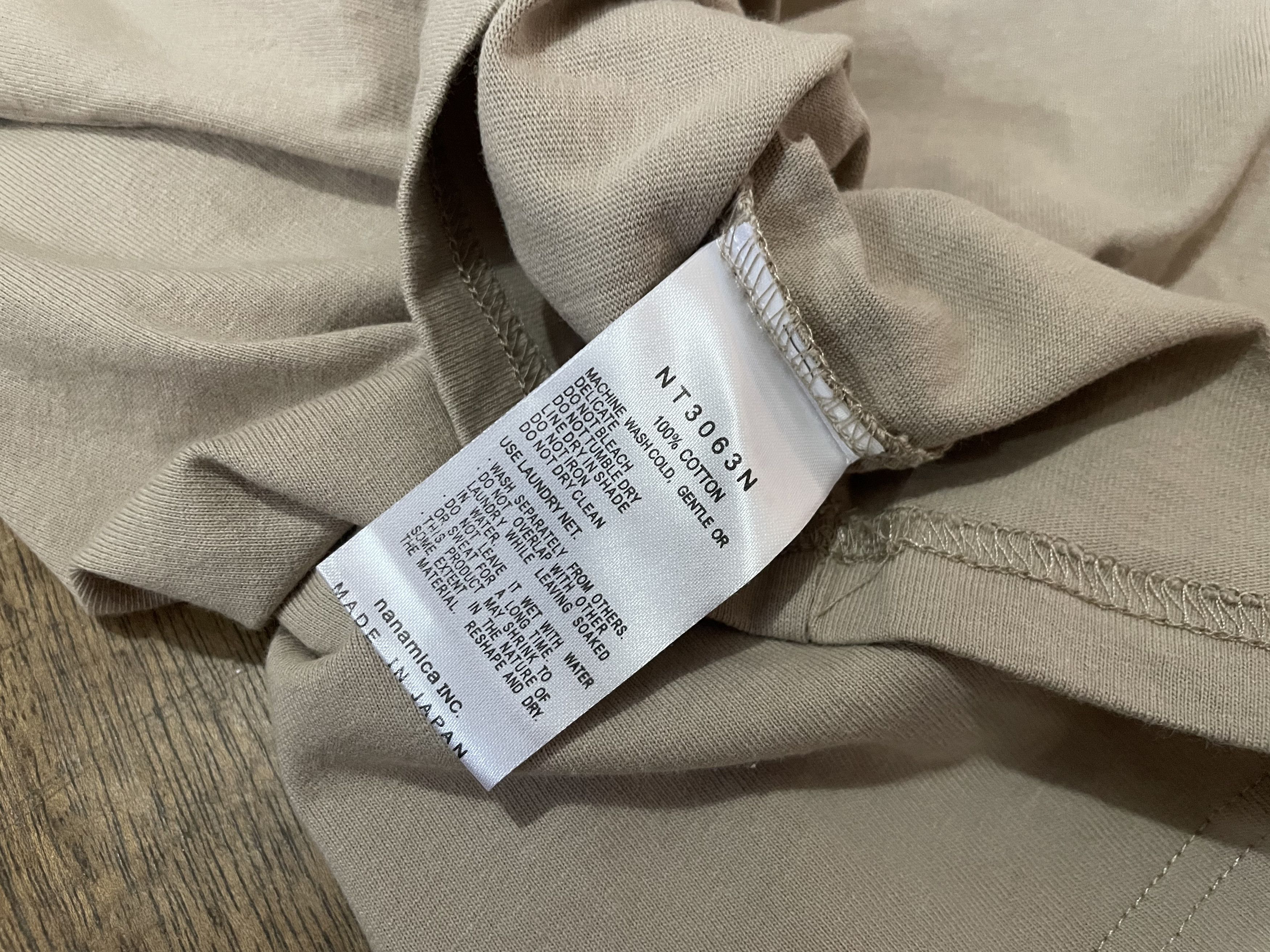 Japanese Brand × Nanamica × The North Face THE NORTH FACE PURPLE LABEL 20AW 5.5oz Graphic Tee Size M / US 6-8 / IT 42-44 - 6 Thumbnail
