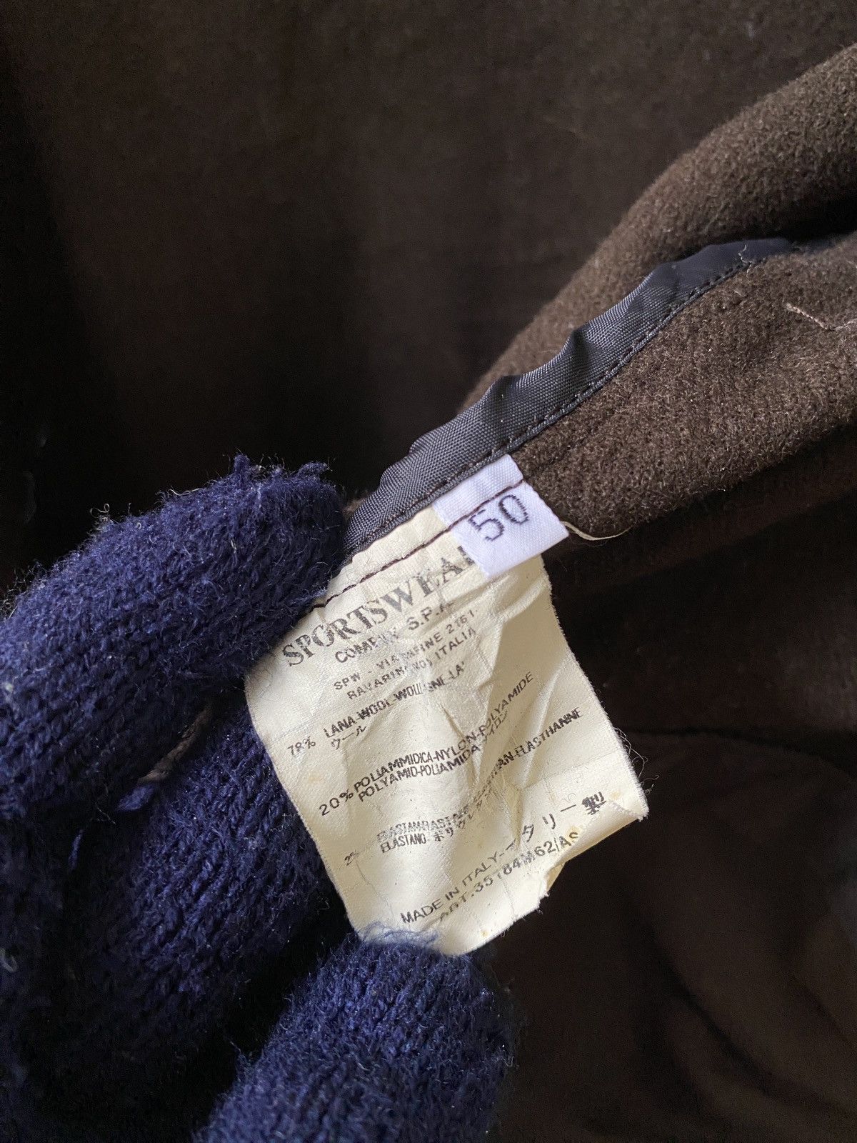 C.P. Company × Vintage Vintage C.P Company Wool Zipper Jacket Size US L / EU 52-54 / 3 - 10 Thumbnail