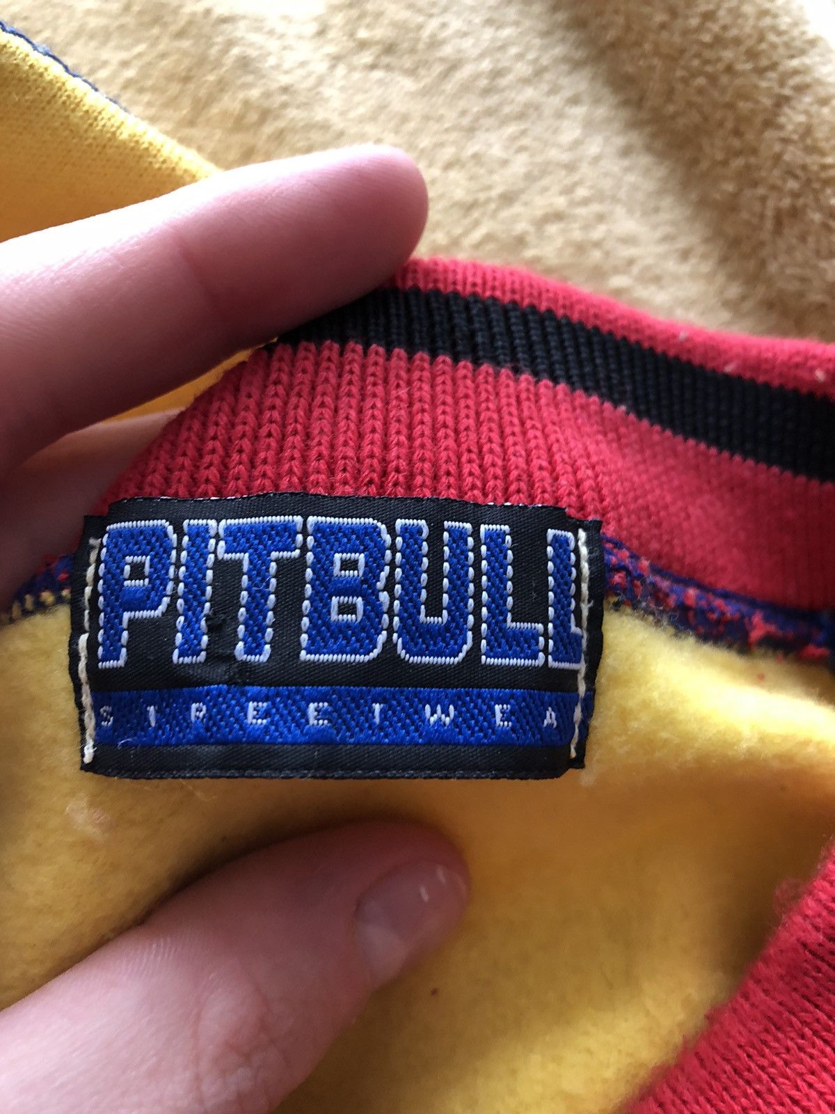 Vintage RARE PITBULL BRONX VINTAGE CREWNECK SWEATSHIRT Size US L / EU 52-54 / 3 - 6 Thumbnail