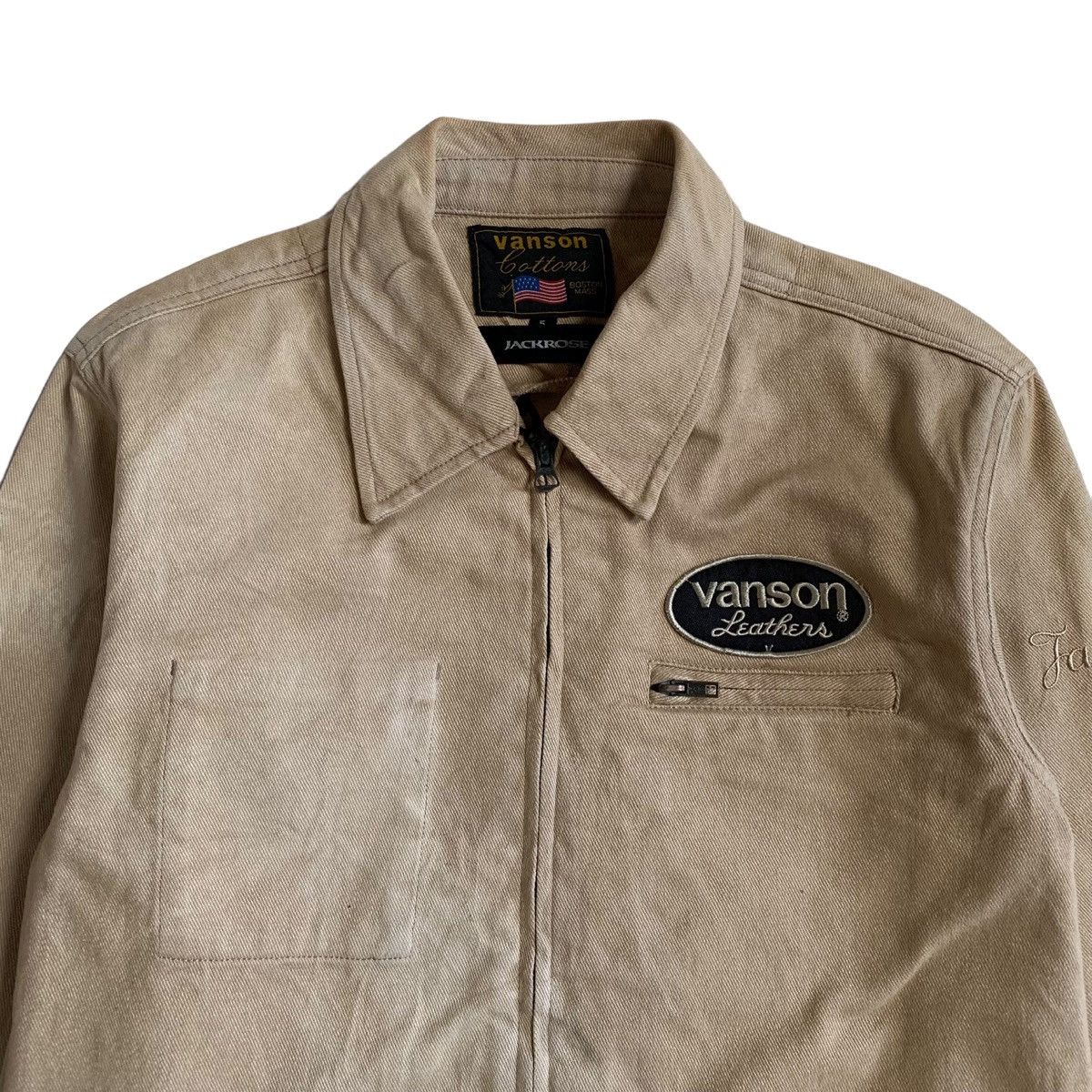 Vanson Leathers Vanson x jackrose work jacket Size US L / EU 52-54 / 3 - 3 Thumbnail