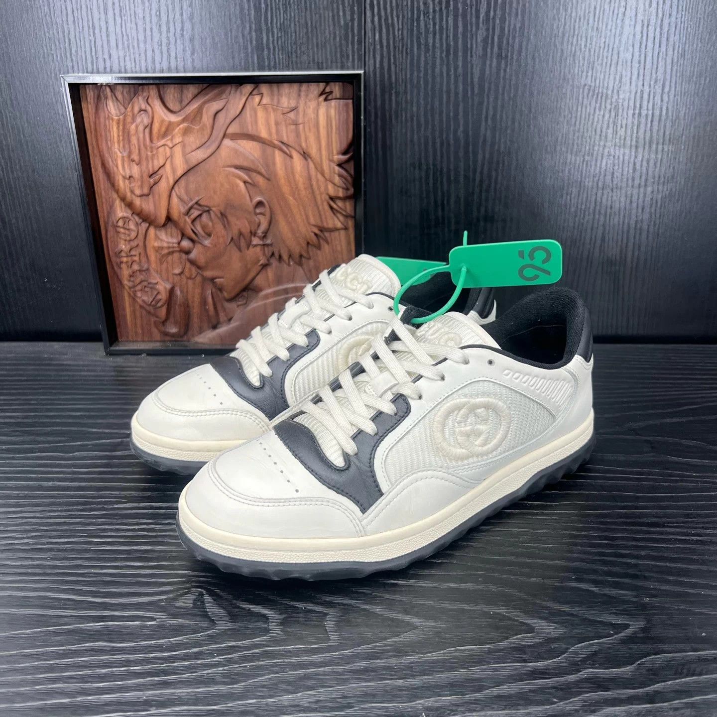 Gucci Gucci Mac80 Black/White Distressed 37.5 Mint Size US 6.5 / IT 36.5 - 1 Thumbnail