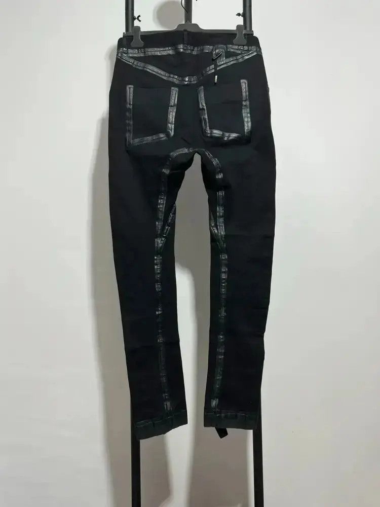 Boris Bidjan Saberi Sz L 11 By Boris Bidjan Saberi P14 Patches Denim-2505 Size US 34 / EU 50 - 2 Thumbnail