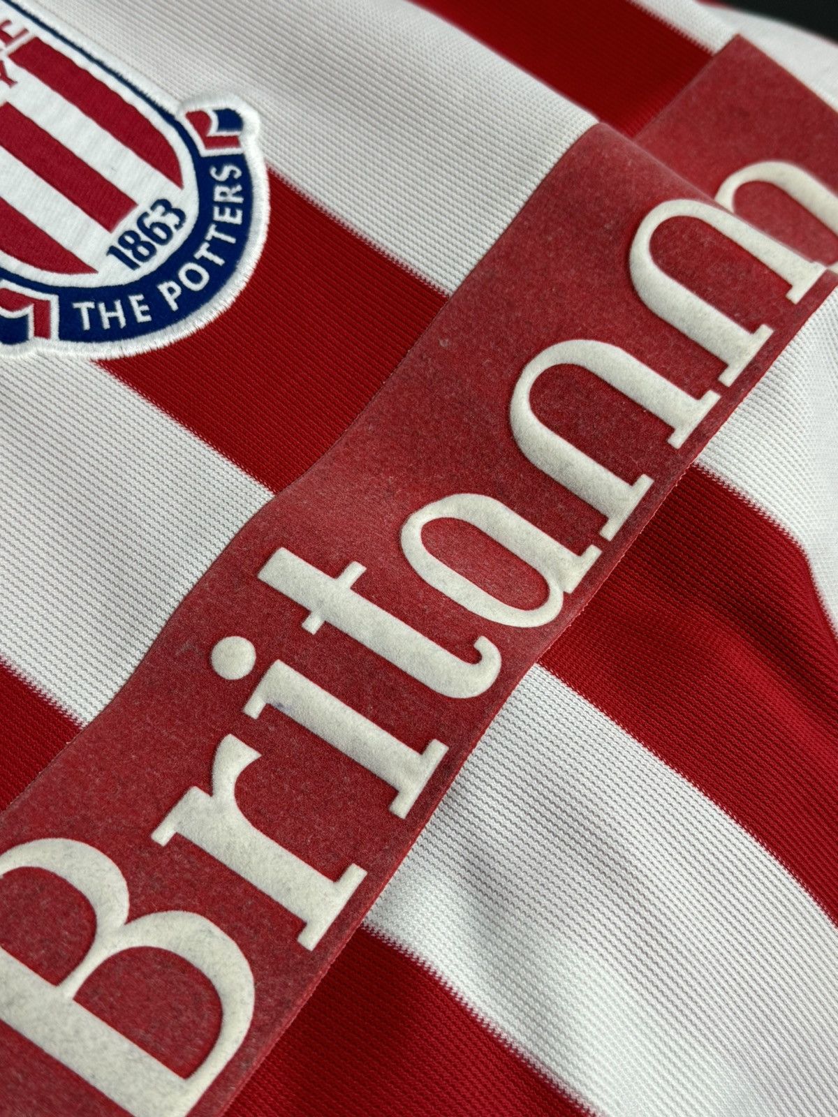Le Coq Sportif Stoke City 01/03 Home Football Jersey Size US XL / EU 56 / 4 - 4 Thumbnail