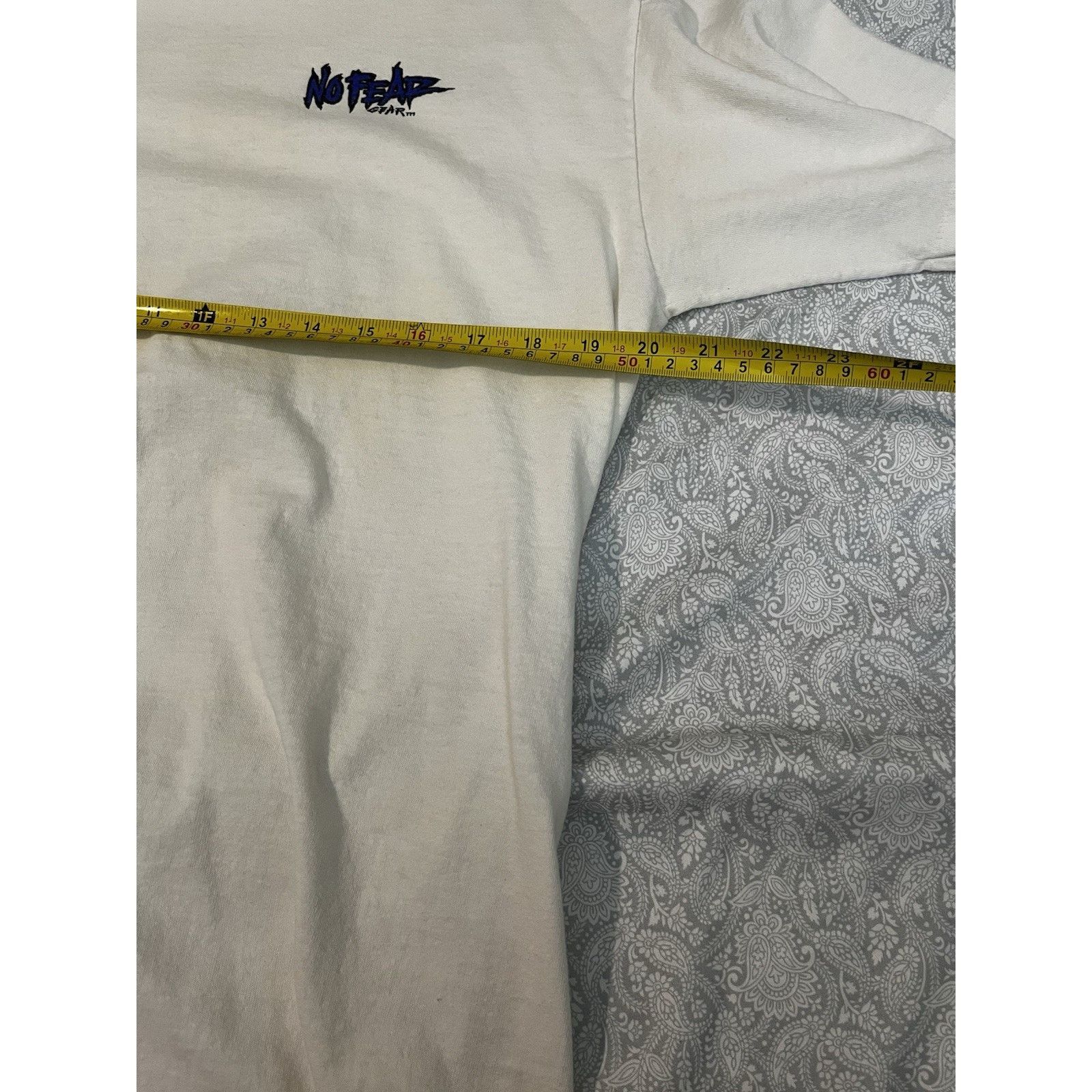 No Fear Vintage No Fear T-Shirt Single Stitch Graphic Size L USA Size US L / EU 52-54 / 3 - 10 Thumbnail