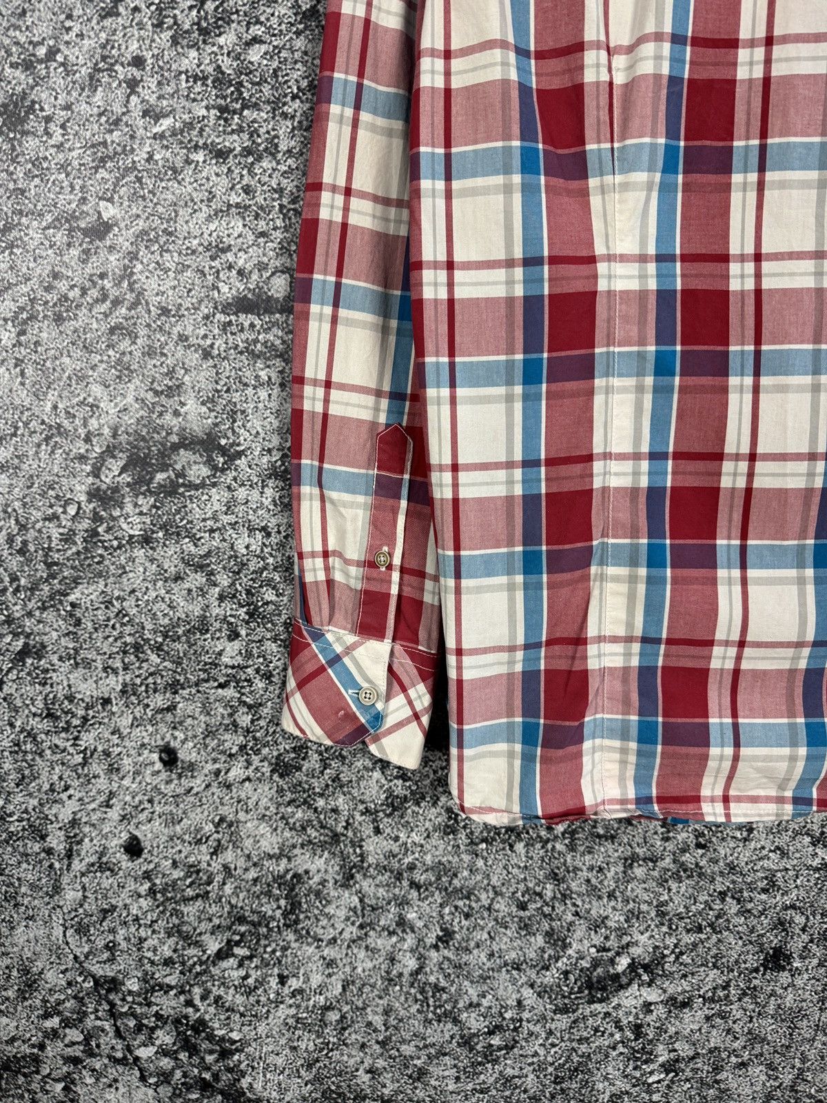 Napapijri Napapijri Long Sleeve Plaid Shirt Button Up Outdoor Size L Size US L / EU 52-54 / 3 - 13 Thumbnail