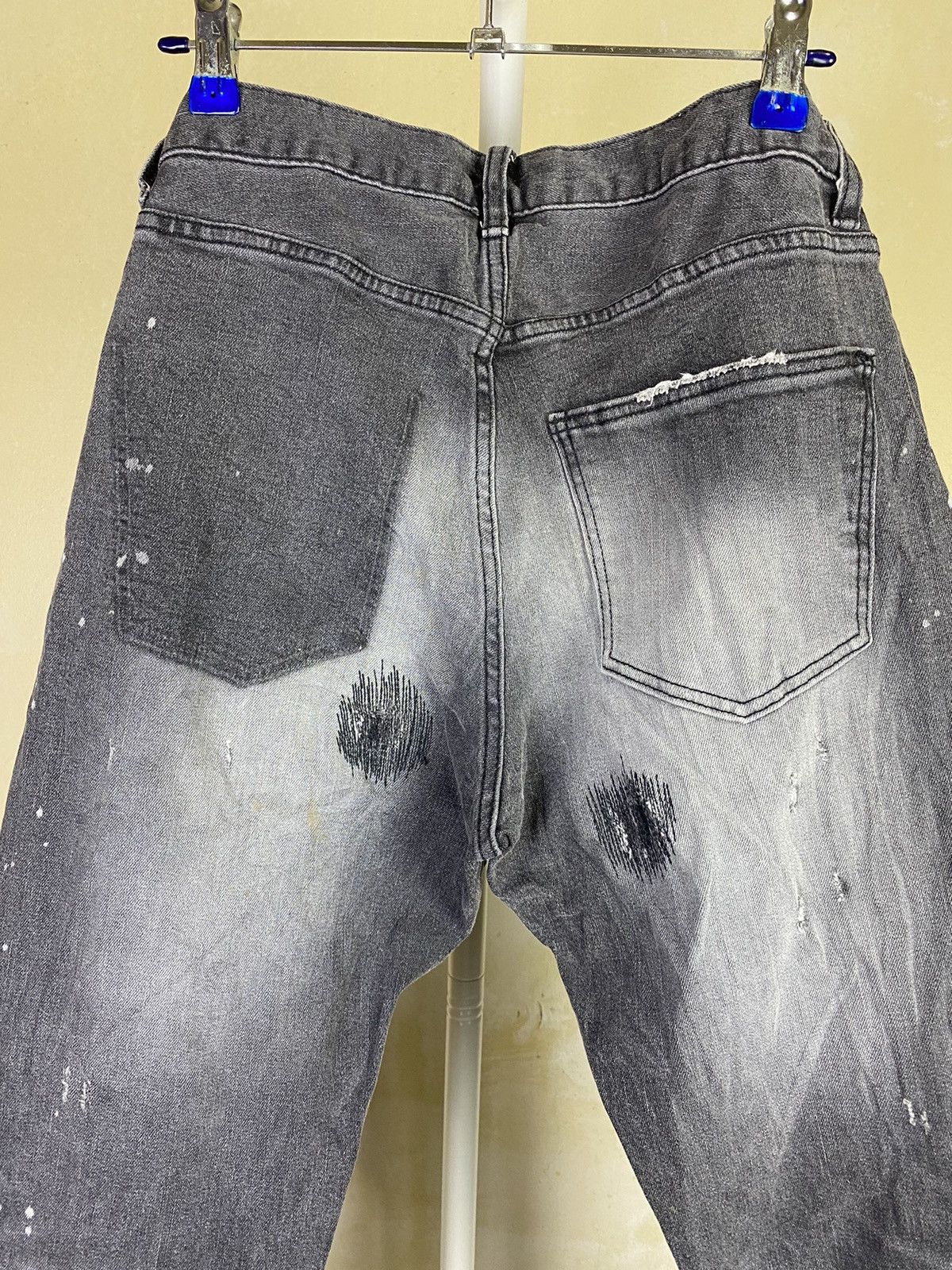 Number (N)ine Number (N)ine re-edition From 2001 Grunge Splatter pants Size US 30 / EU 46 - 6 Thumbnail