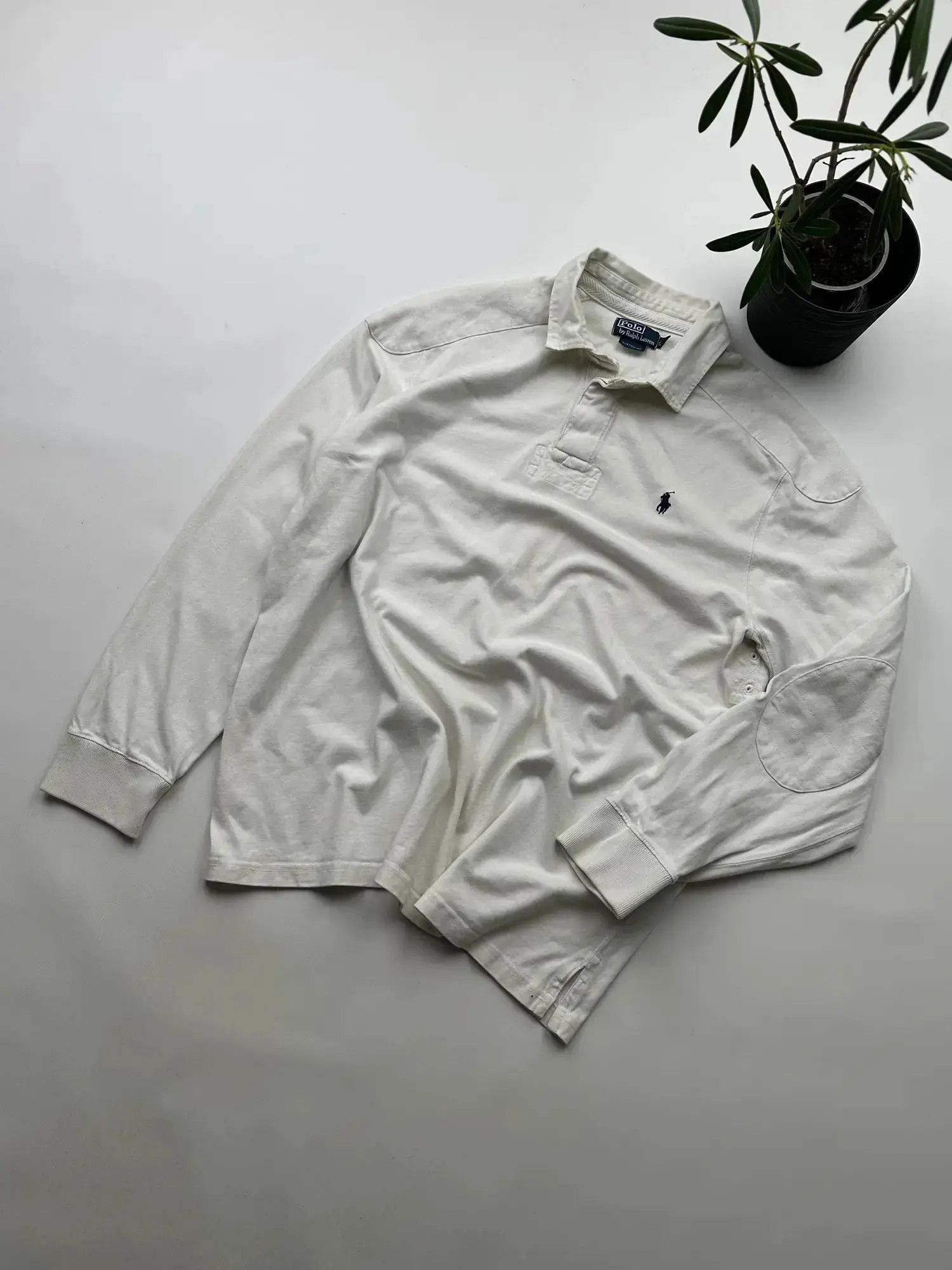 Polo Ralph Lauren Polo Ralph Lauren Vintage Rugby Long Sleeve (315) Size US XXL / EU 58 / 5 - 1 Thumbnail