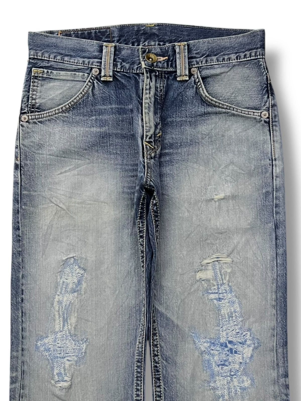 Edwin Vintage Edwin 483 XVS Exclusive Japan - Distressed Denim Size US 32 / EU 48 - 4 Thumbnail