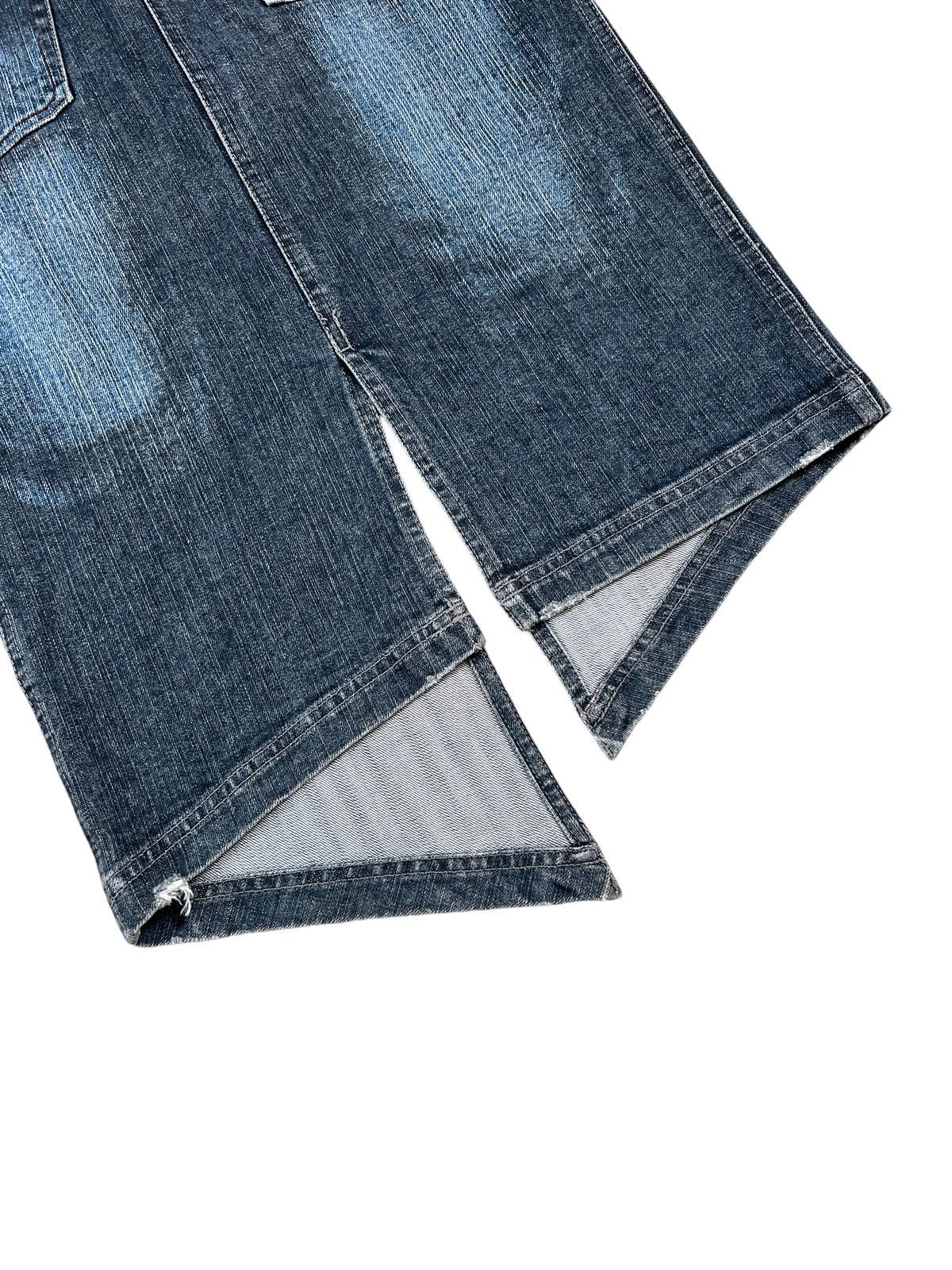 Tornado Mart 1990 Tornado Mart Whiskers Denim Skirt Size 27" / US 4 / IT 40 - 6 Thumbnail