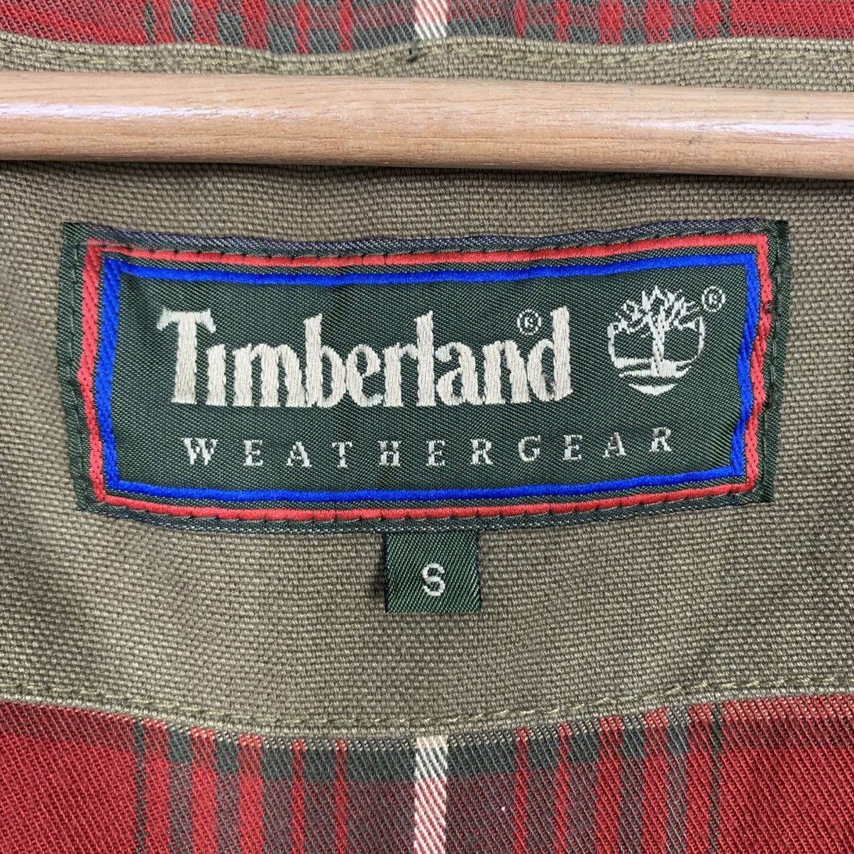 Timberland ☀️Vintage Timberland leather collar button jacket Size US M / EU 48-50 / 2 - 15 Thumbnail