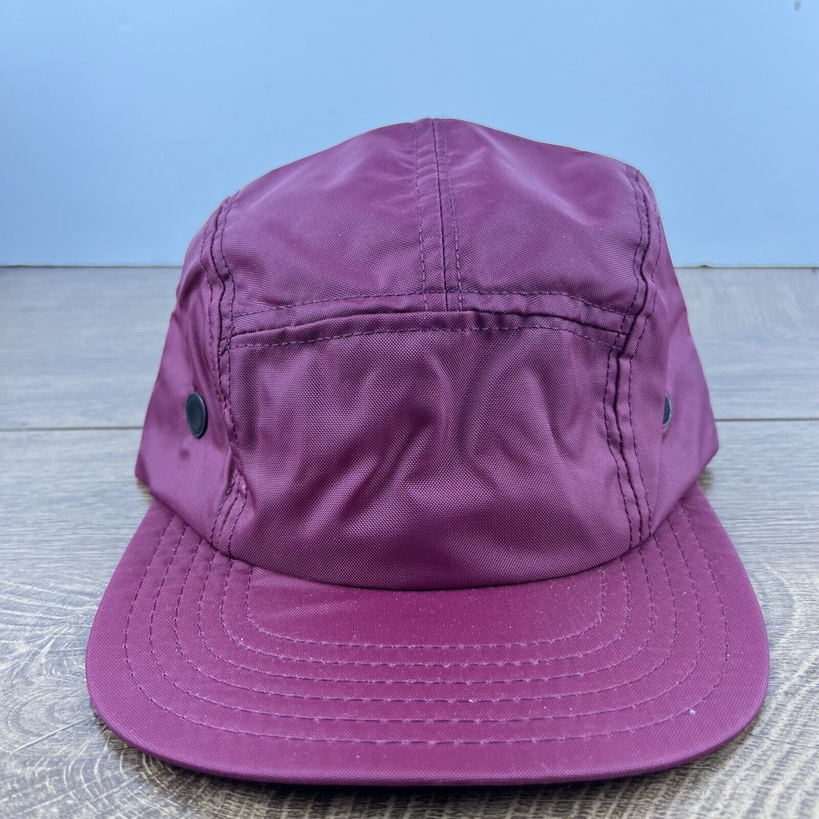 Other Maroon Red Running Hat Athletic Cap Red Adjustable Hat Red A Size ONE SIZE - 1 Thumbnail