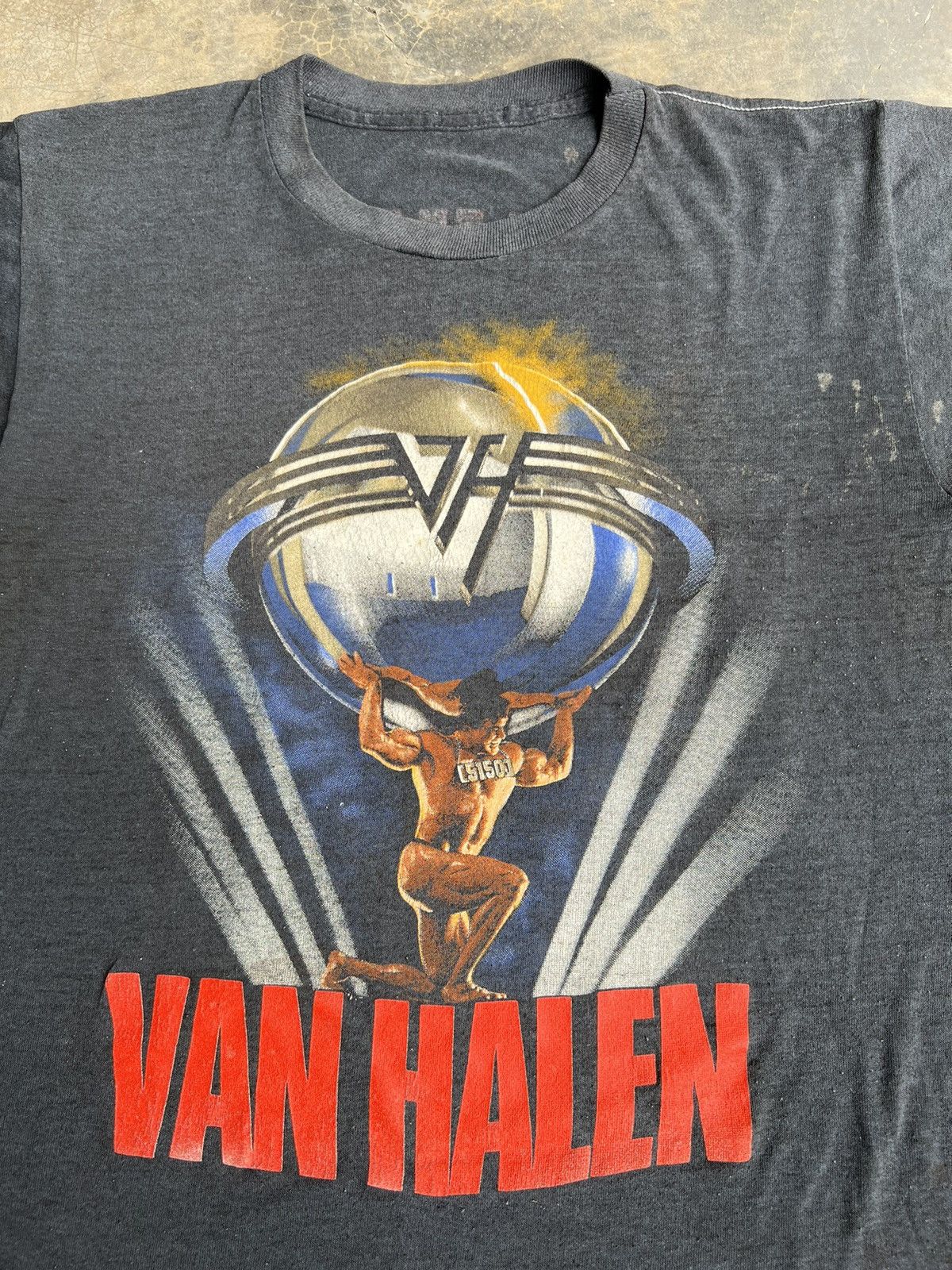 Band Tees Vintage 80s Van Halen 5150 Tour Rock Band Tees Size US S / EU 44-46 / 1 - 5 Thumbnail