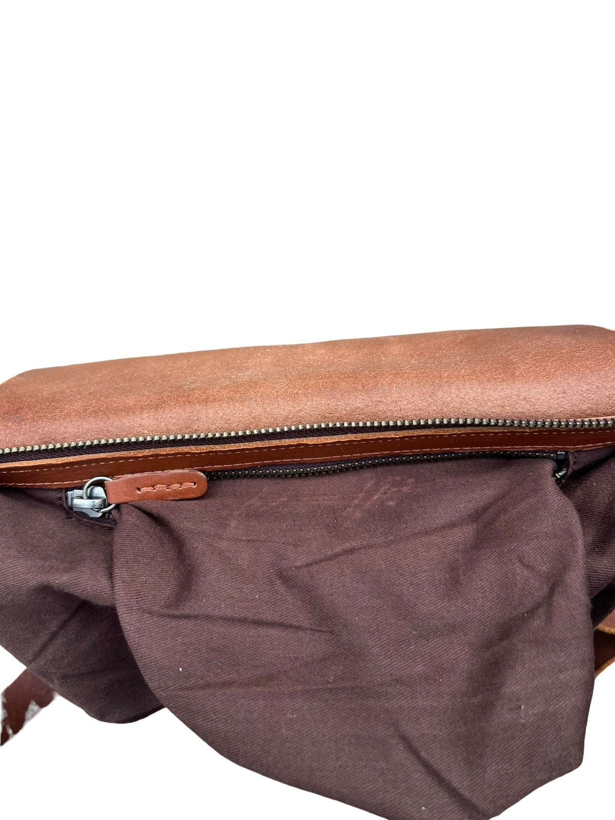 Leather Vintage H1203 Mano Fece Japan Leather Bag Size ONE SIZE - 24 Thumbnail