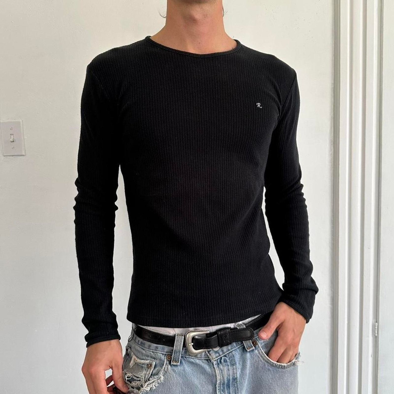 Raf Simons Raf Simons “Virginia Creeper” 2002-2003 Black Long
