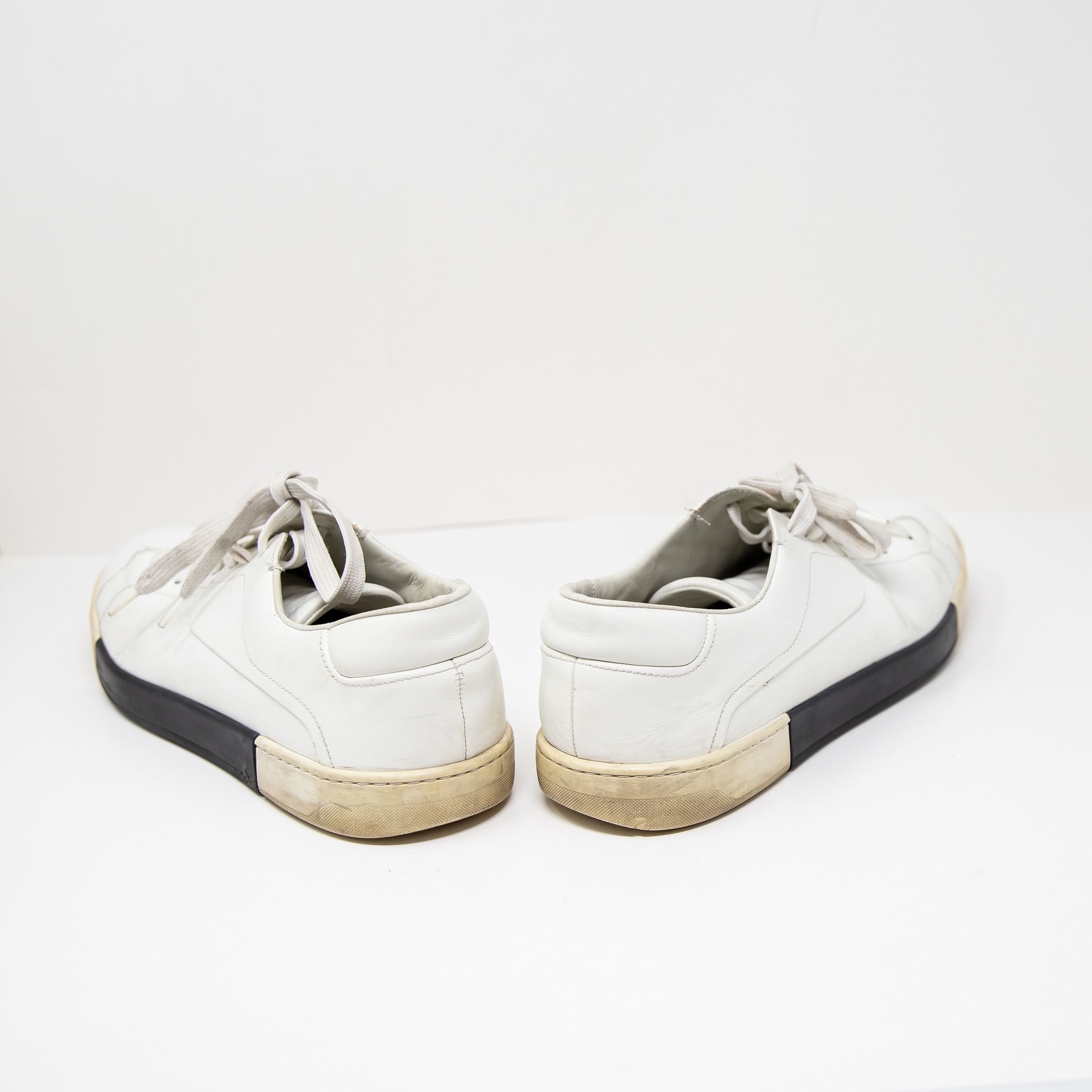 Prada Prada Men's Genuine Leather Lace Up Low Size US 12 / EU 45 - 3 Thumbnail