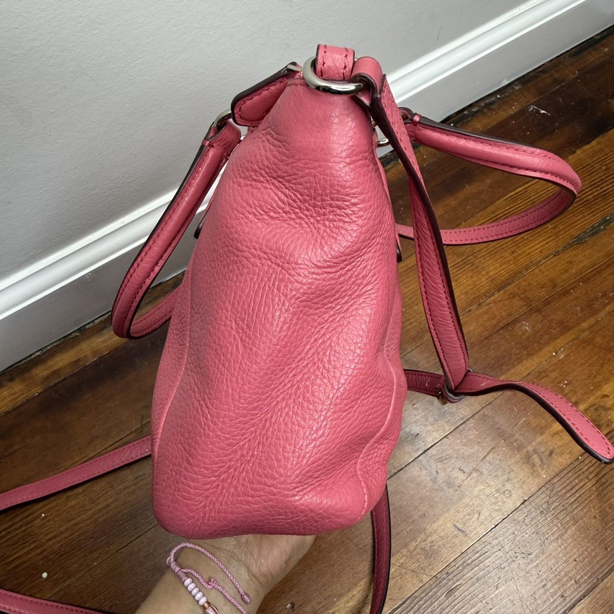 Other Coach Kelsey Fuschia Pink Leather Tote/Crossbody Bag Size ONE SIZE - 4 Thumbnail