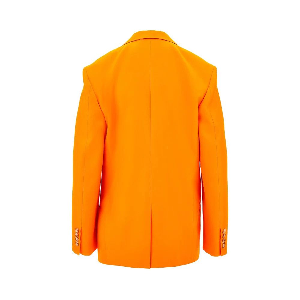 Stella McCartney o1s22i1n1024 Eco-Friendly Single-Breasted Blazer in Orange Size S / US 4 / IT 40 - 3 Thumbnail
