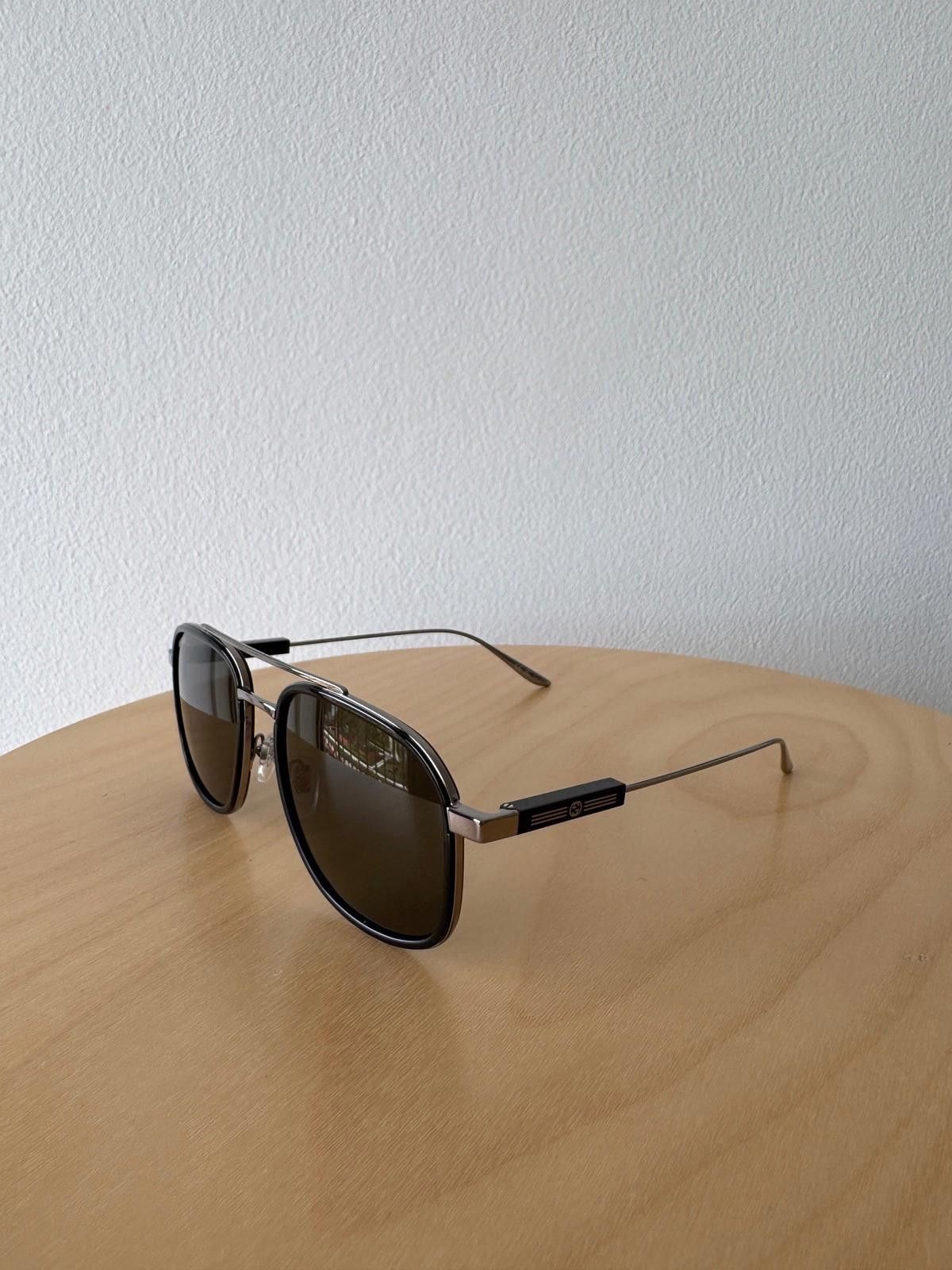 Gucci New Gucci sunglasses womens mens GG1310S 001 ruthenium grey Size ONE SIZE - 3 Thumbnail