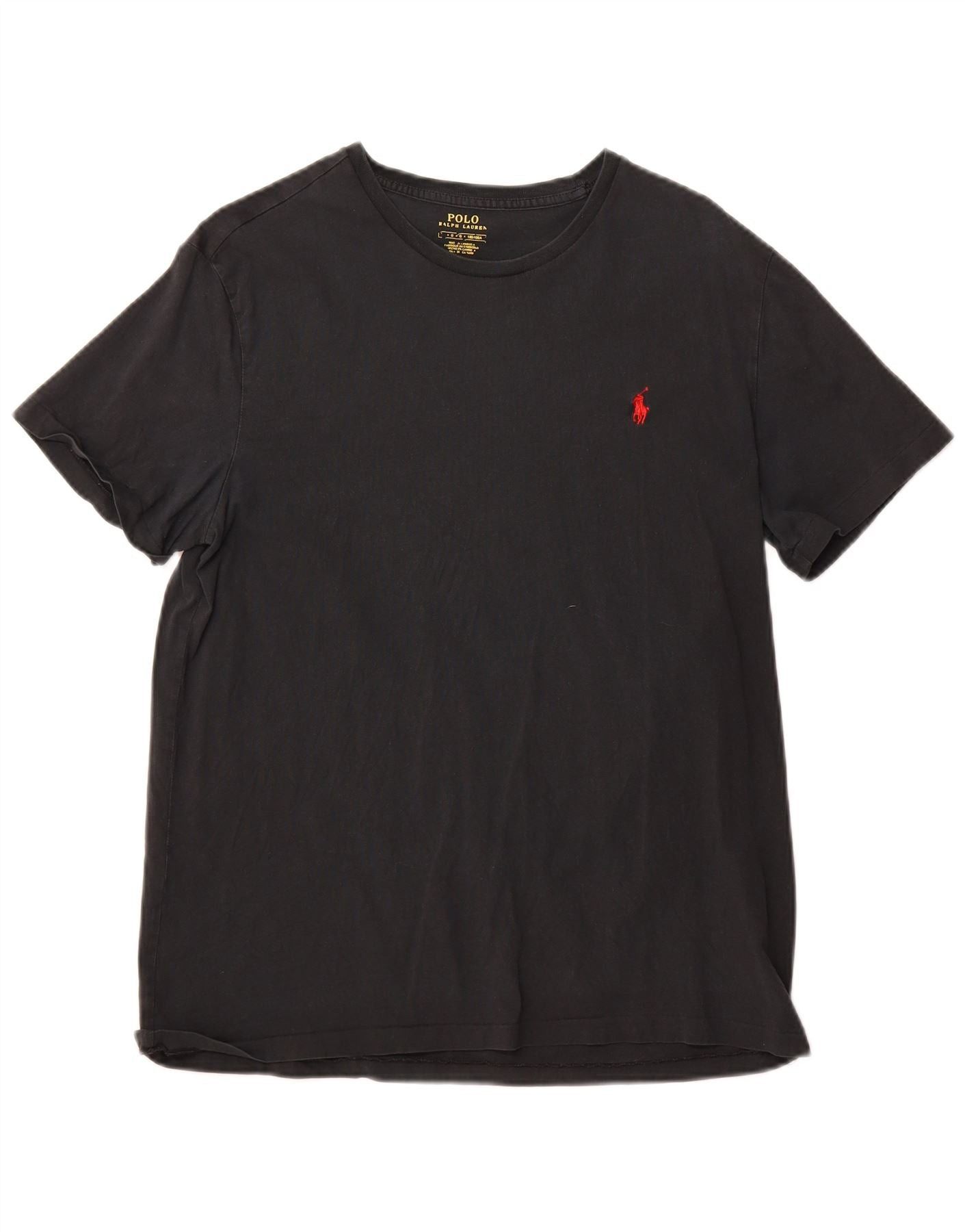 Polo Ralph Lauren Womens T-Shirt Top UK 16 Large Black Size M / US 6-8 / IT 42-44 - 1 Thumbnail