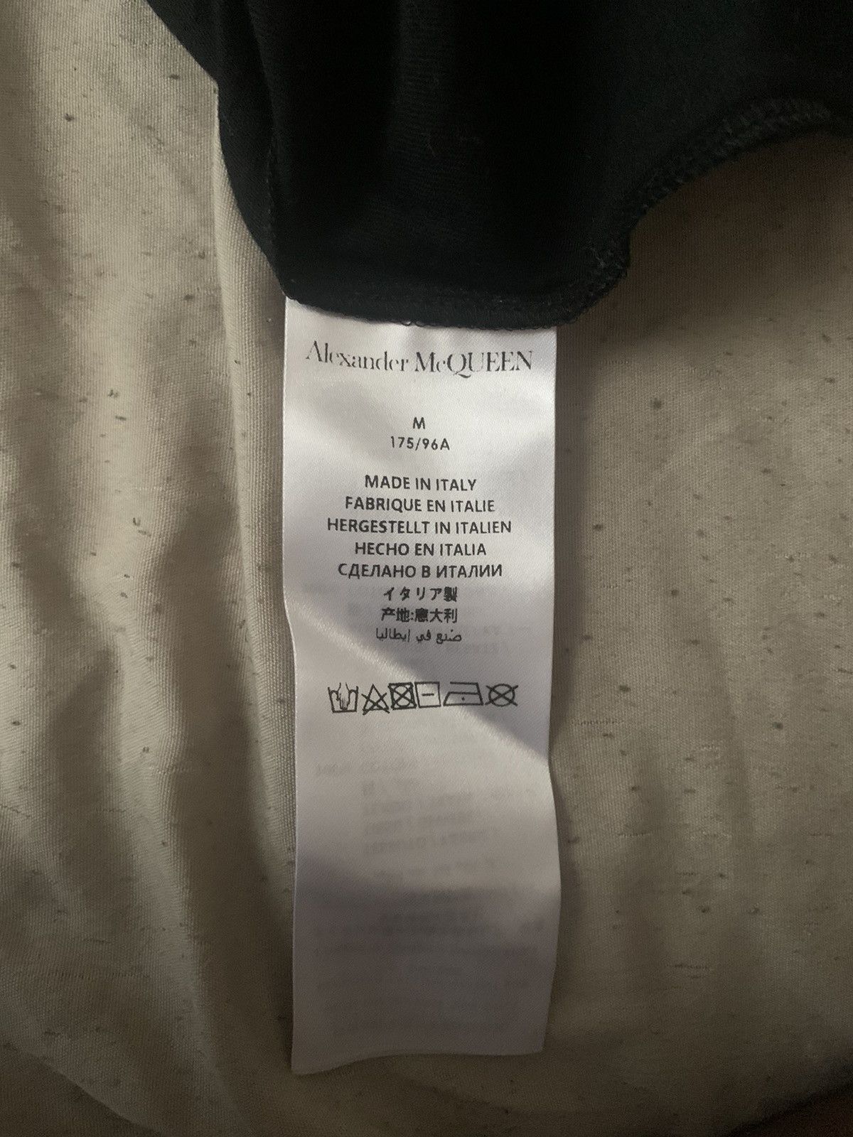 Alexander McQueen Alexander McQueen Ateleir Print T-Shirt Size M Size US M / EU 48-50 / 2 - 5 Thumbnail