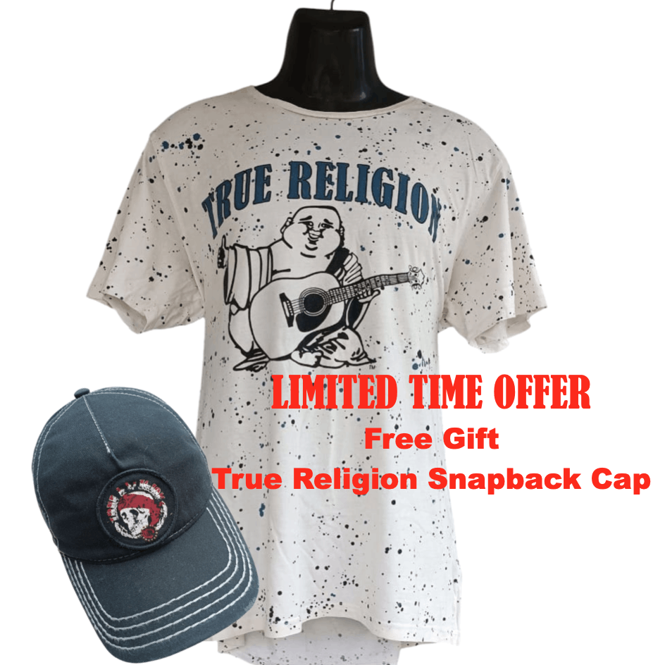 True Religion × Vintage VINTAGE True Religion T Shirt Short Sleeve Tee JT02 Size US XL / EU 56 / 4 - 1 Thumbnail