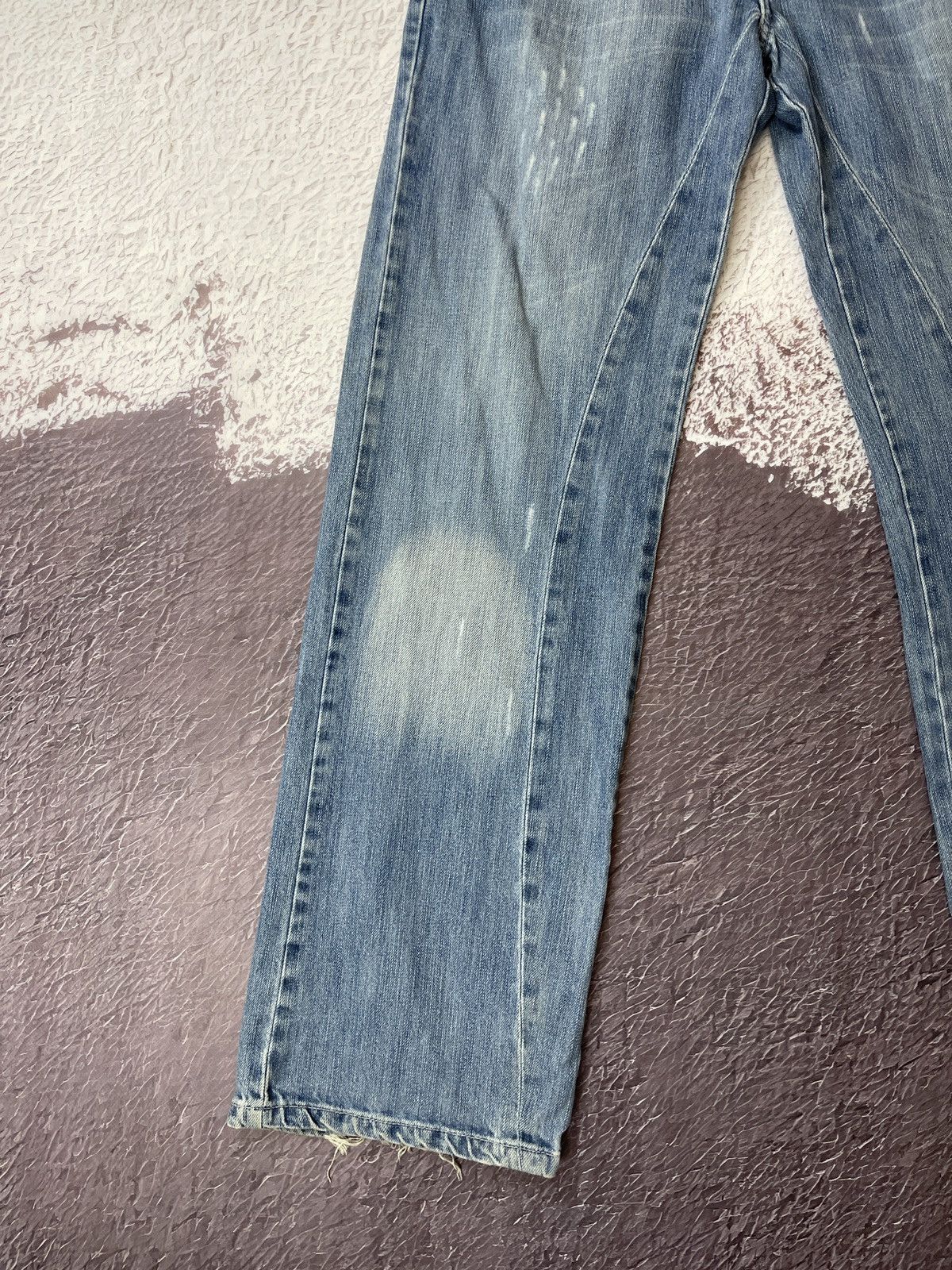 G-Star G-Star Raw vintage Elwood big logo distressed denim jeans Size US 31 - 4 Thumbnail