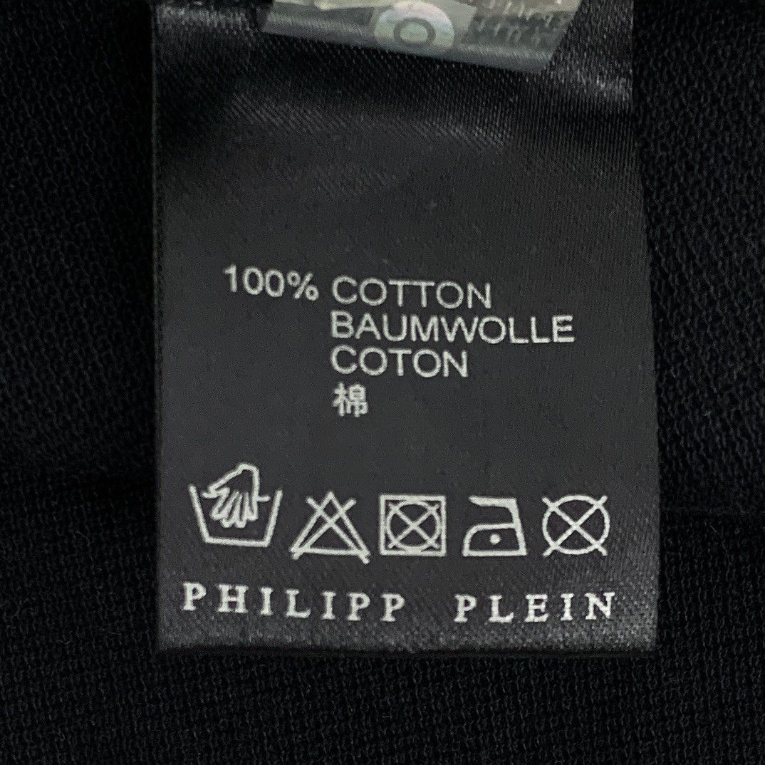 Philipp Plein Philipp Plein Short Sleeve Polo Shirt K26WX Size US L / EU 52-54 / 3 - 8 Thumbnail