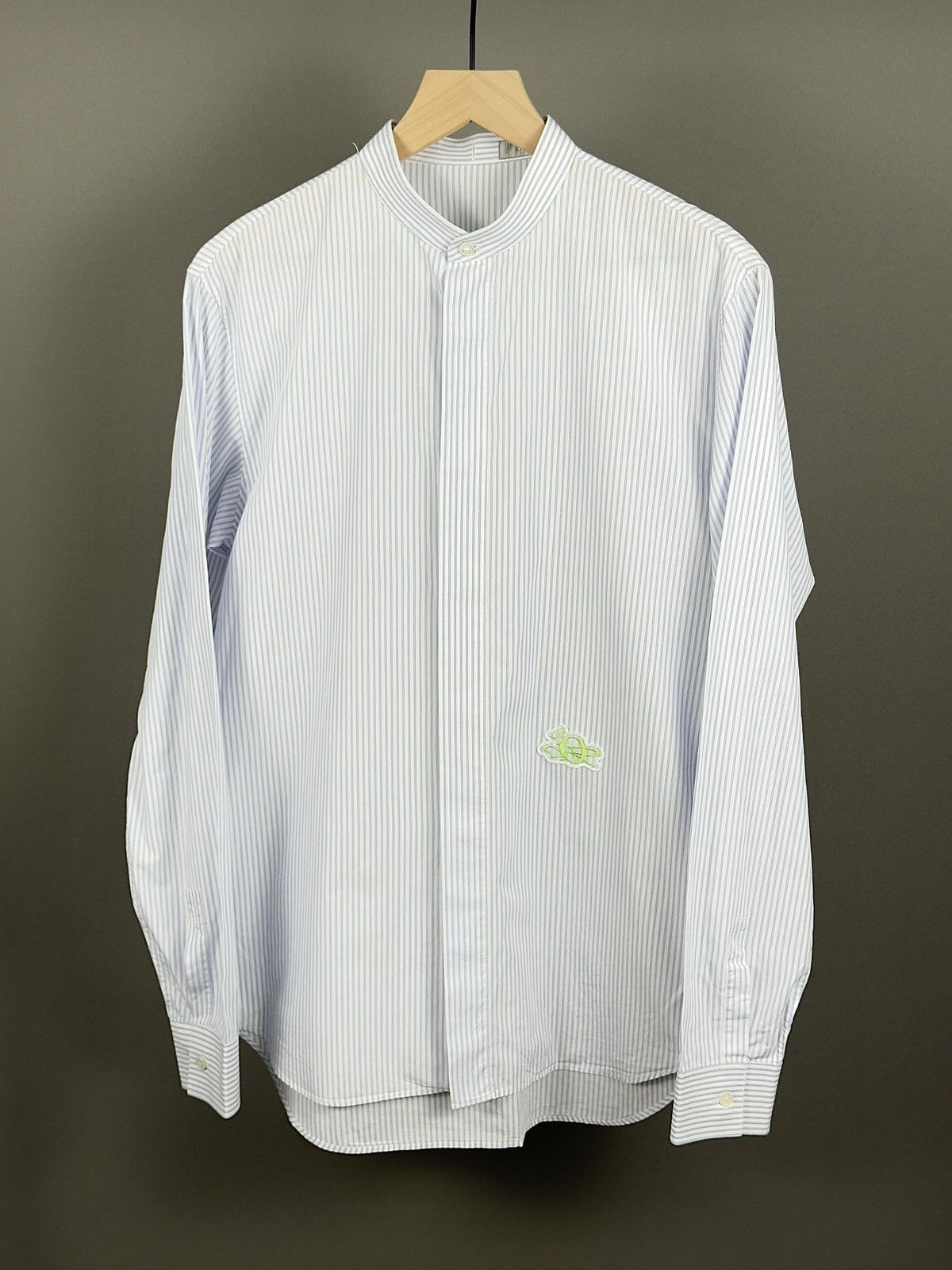 Dior Dior Homme X Travis Scott Striped Shirt Dior Logo Size Size US M / EU 48-50 / 2 - 1 Thumbnail