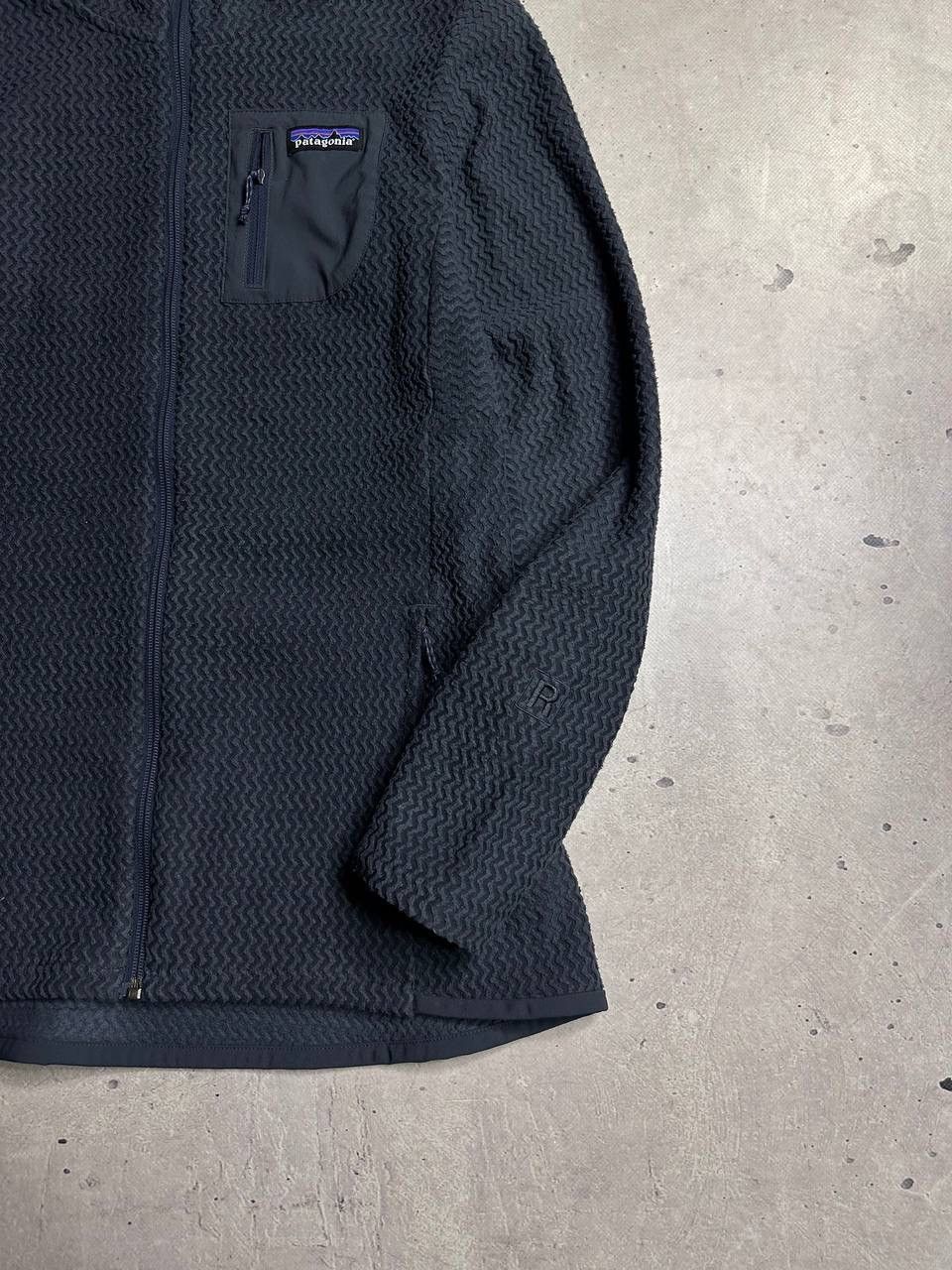 Patagonia Patagonia Women’s Hooded Fleece Jacket Dark Grey Full Zip Size L / US 10 / IT 46 - 3 Thumbnail