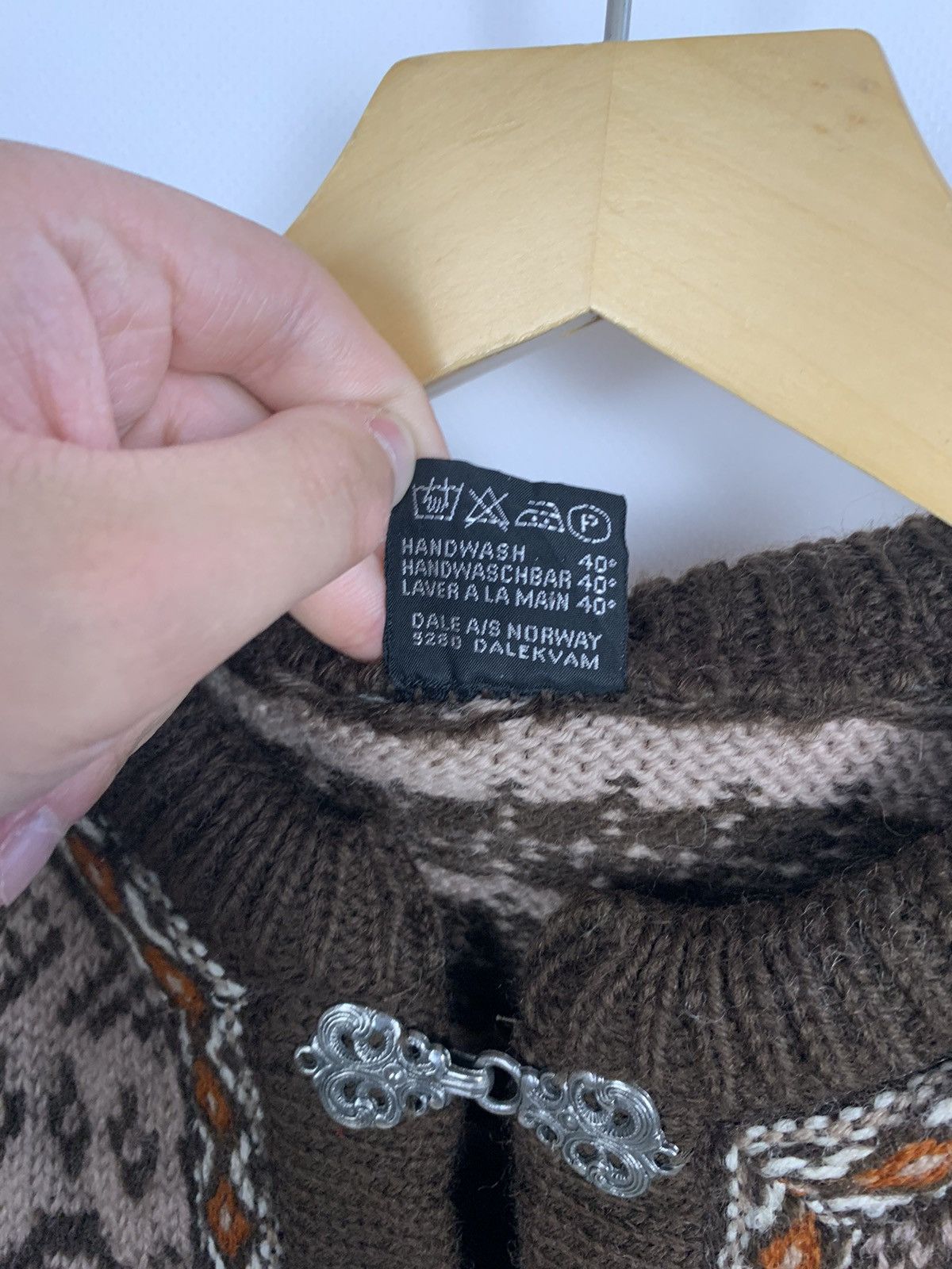 Dale Of Norway Vintage Dale Of Norway Fair Isle Cardigan Winter Sweater Size M / US 6-8 / IT 42-44 - 6 Thumbnail
