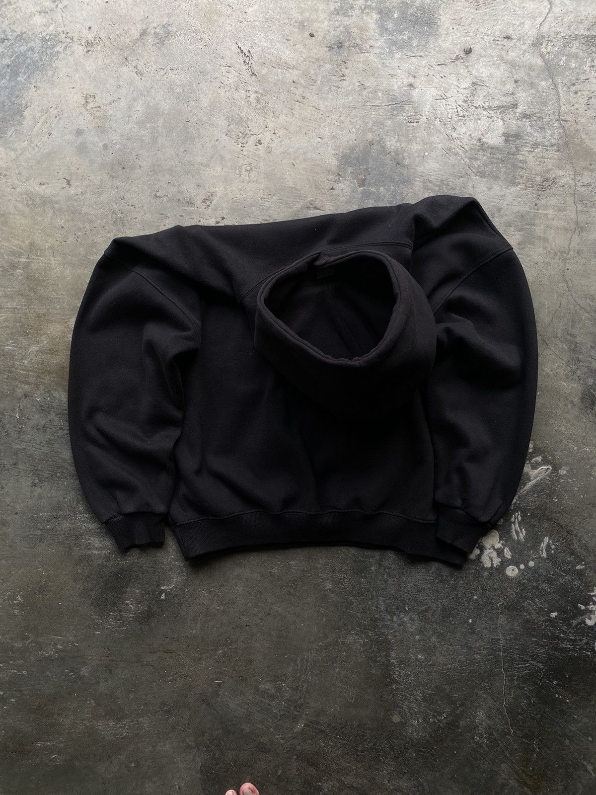 If Six Was Nine 2000’s heavyweight blank hoodie faded black Size US XL / EU 56 / 4 - 3 Thumbnail