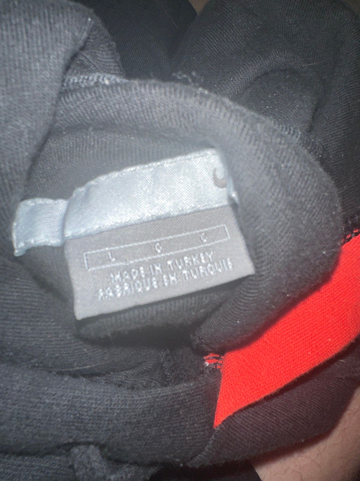 Nike Vintage Nike hoodie mini swoosh Size US L / EU 52-54 / 3 - 3 Thumbnail