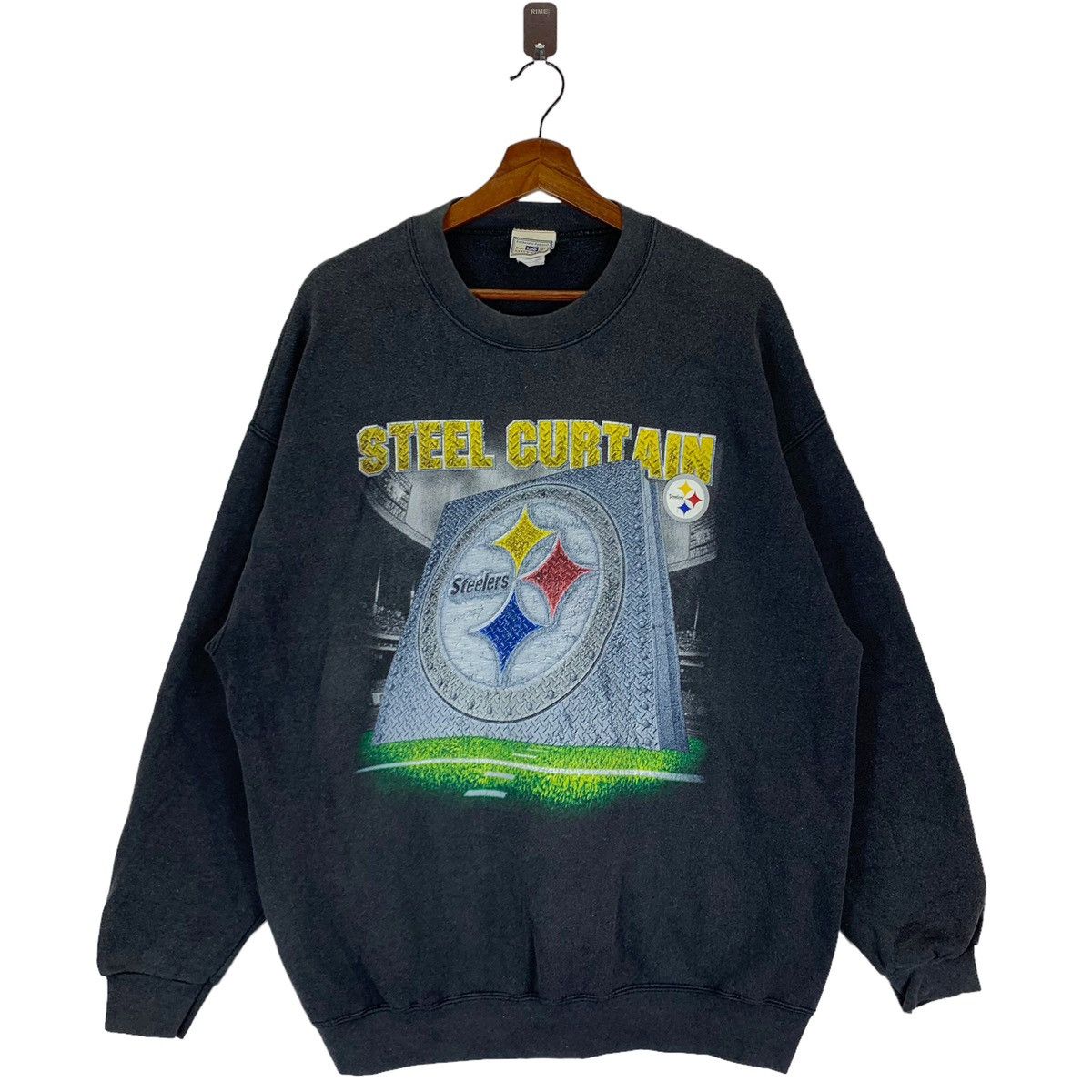 NFL × Vintage VINTAGE PITTSBURGH STEELERS NFL CREWNECK Size US XL / EU 56 / 4 - 1 Thumbnail