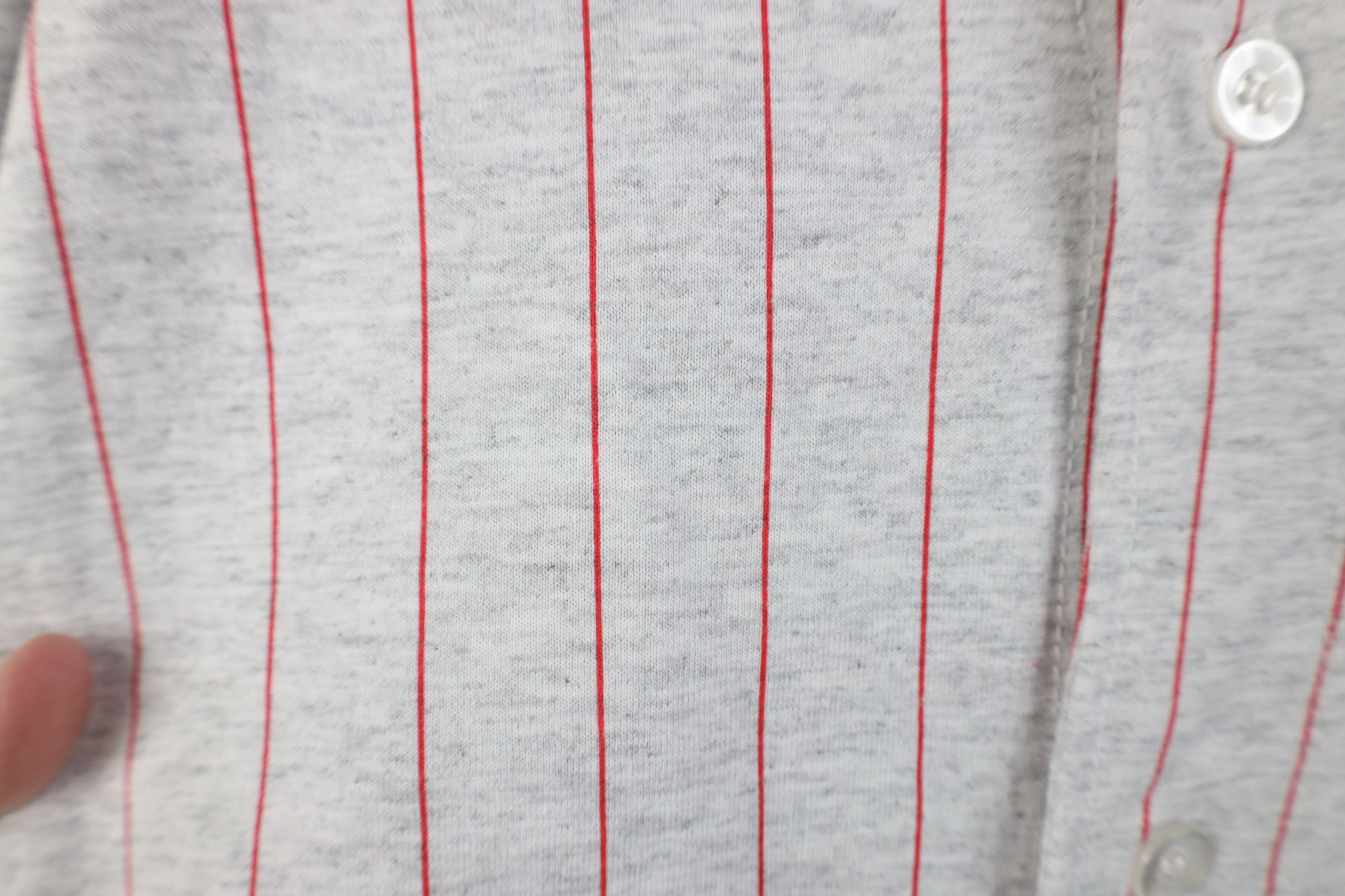 Vintage Vintage 90s Super Fitness Toledo Baseball Jersey Gray USA Size US XXL / EU 58 / 5 - 8 Thumbnail