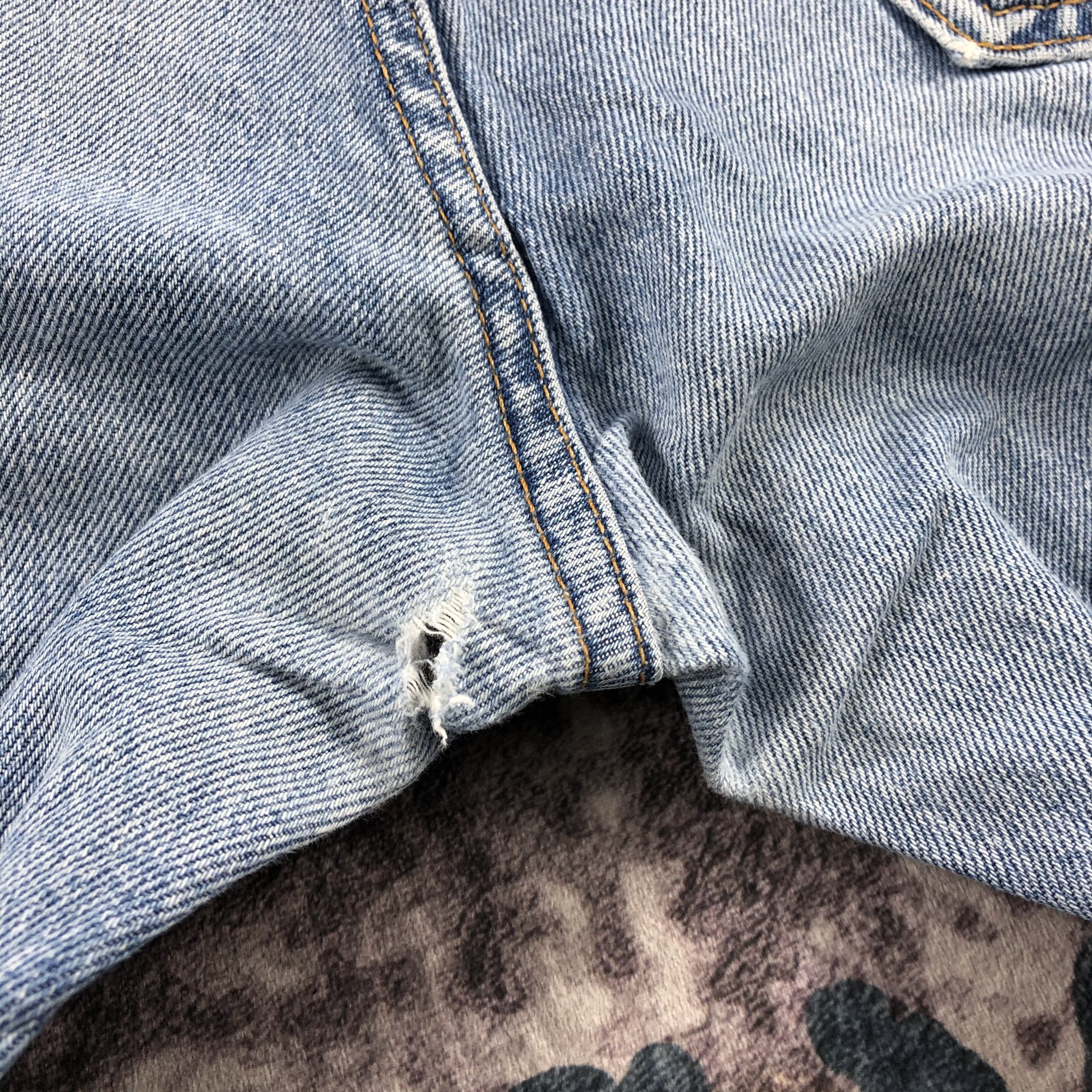 Levi's × Vintage 90s Vintage Blue Wash Levis 521 Jeans-JM2658 Size US 34 / EU 50 - 6 Thumbnail