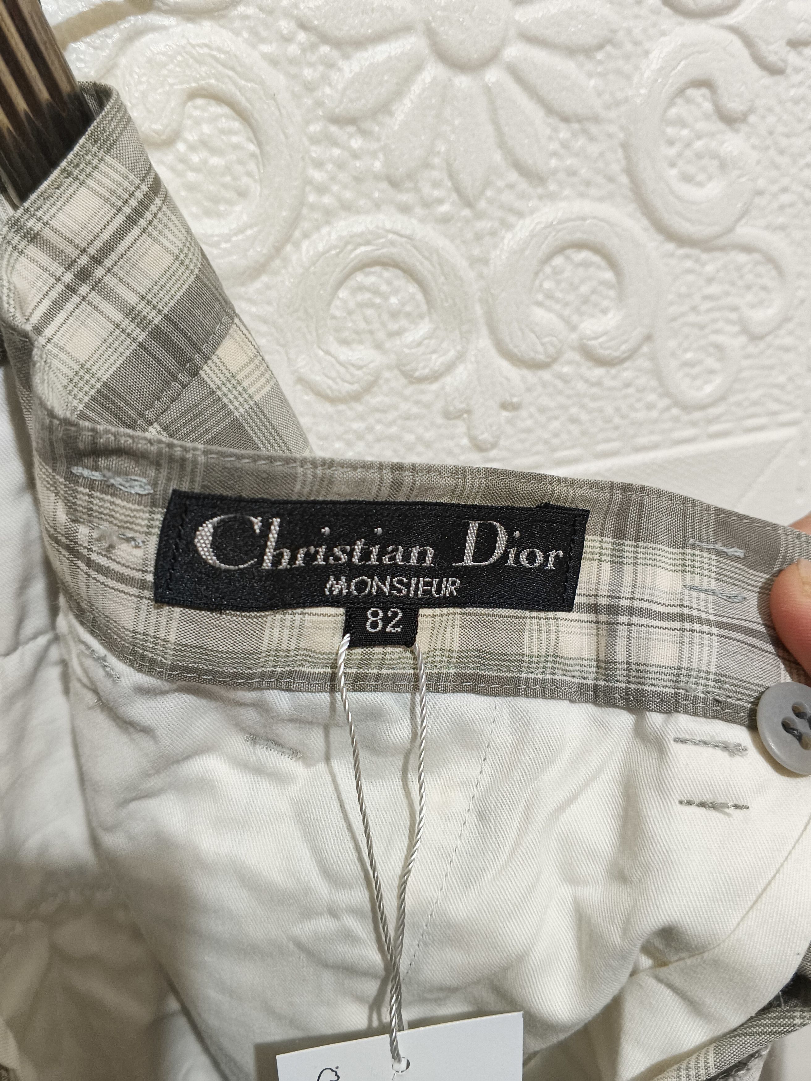 Christian Dior Monsieur CHRISTIAN DIOR MONSIEUR PLAID PANT Size US 32 / EU 48 - 6 Thumbnail