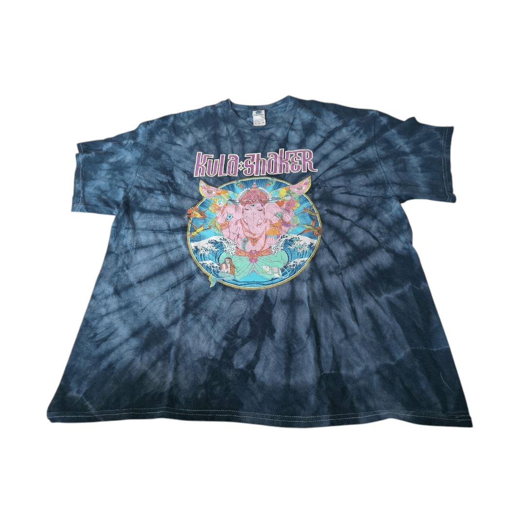 Band Tees kula shaker "natural magick" tie dye Size US XL / EU 56 / 4 - 2 Thumbnail