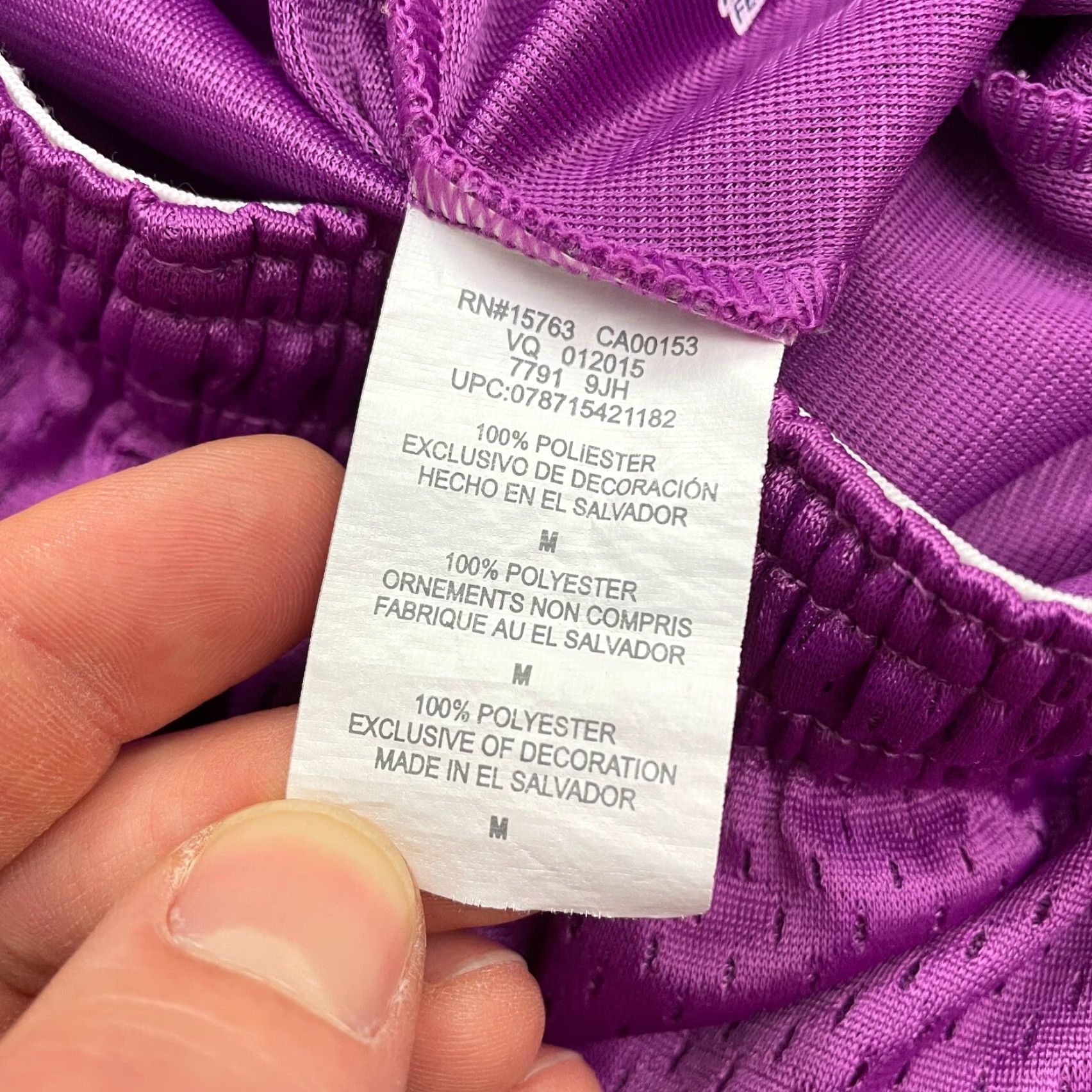 Champion Champion Authentic Active Shorts Womens Medium Purple Elastic Athletic 27x3.5 Size 32" / US 10 / IT 46 - 5 Thumbnail