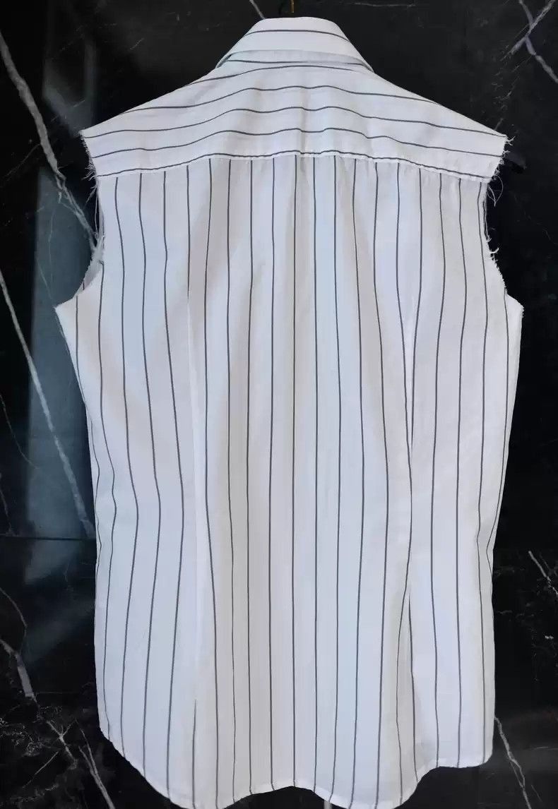Raf Simons Raf Simons Striped sleeveless shirt-2505 Size US M / EU 48-50 / 2 - 3 Thumbnail