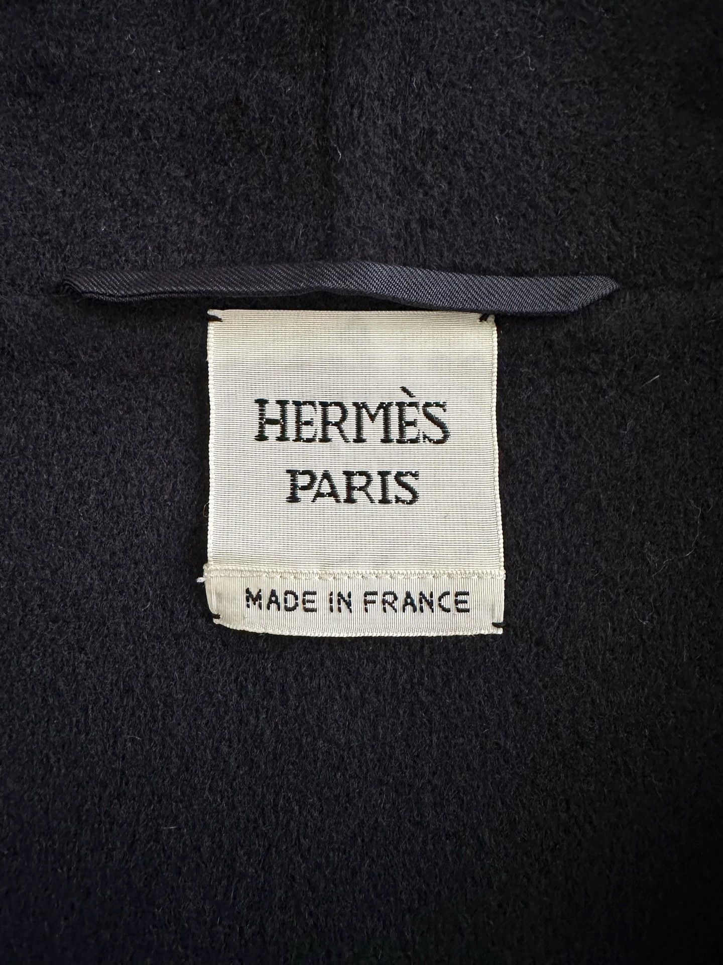 Hermes Hermes double-faced cashmere tie coat women's burgundy 40 Size M / US 6-8 / IT 42-44 - 8 Thumbnail