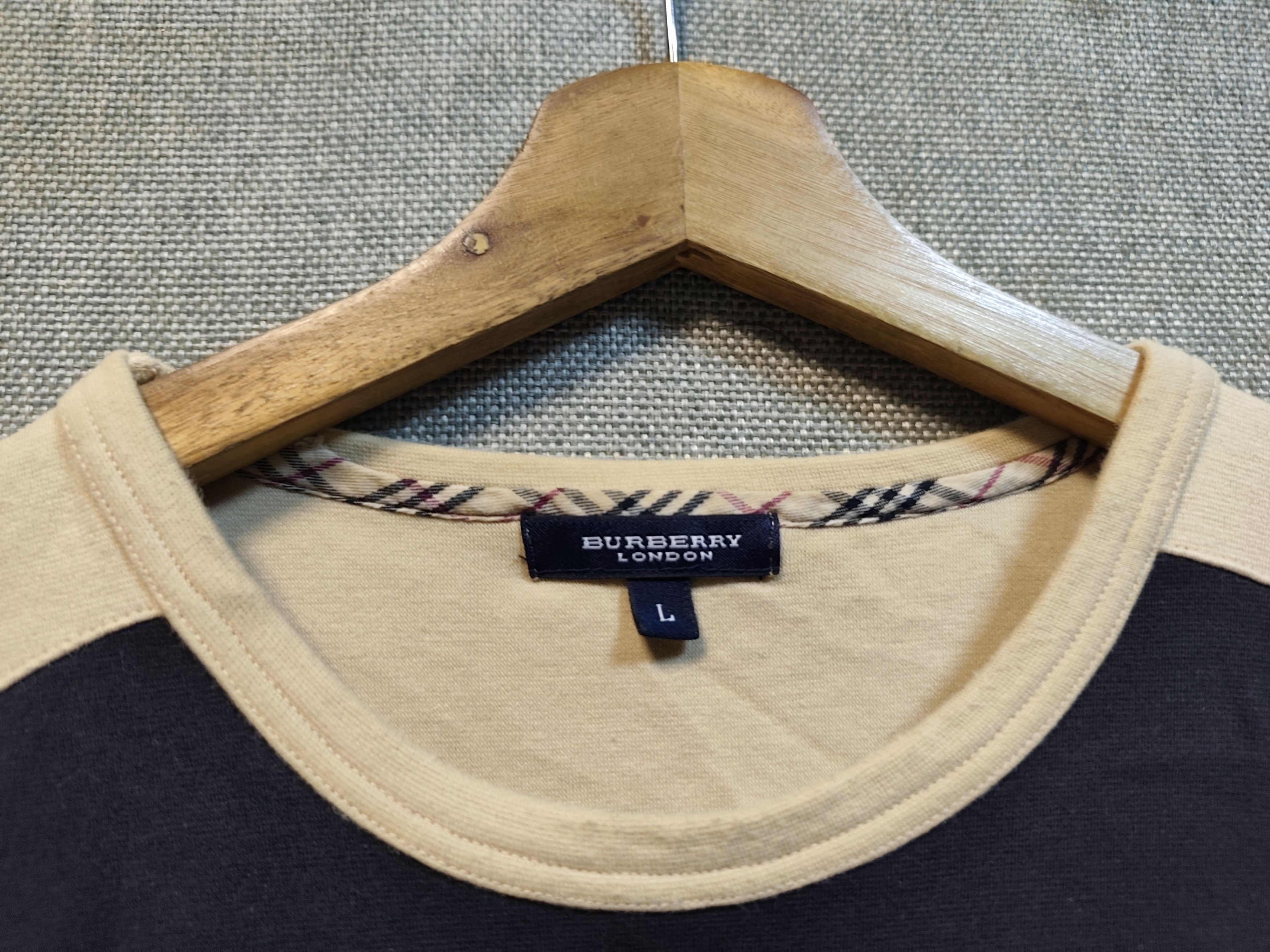Burberry Burberry Long Sleeve Big Logo Embroidery Size M / US 6-8 / IT 42-44 - 3 Thumbnail