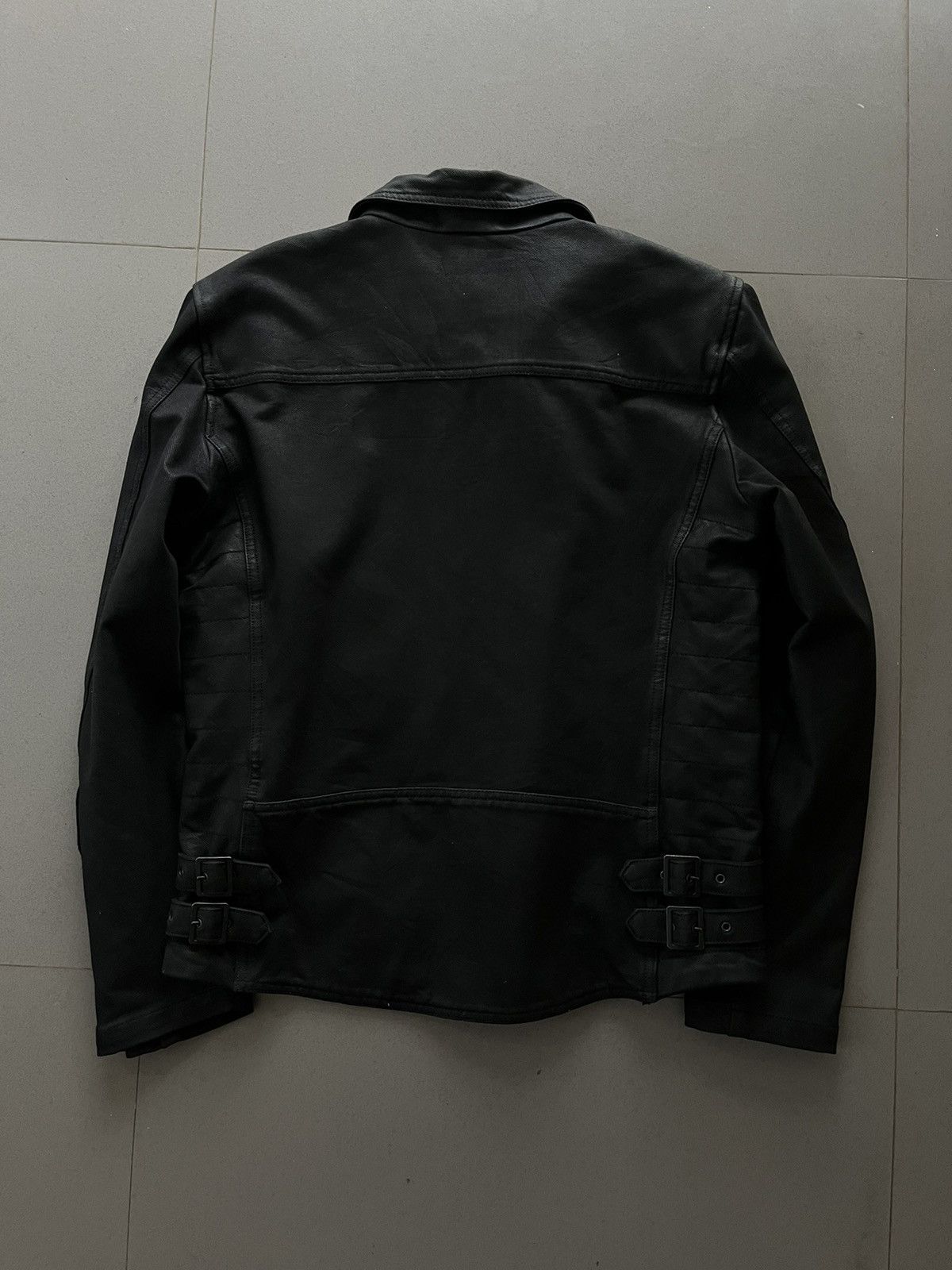 KMRii JAPANESE SCHLUSSEL WAXED BIKERS RAMONES JACKET PUNK VKEI Size US M / EU 48-50 / 2 - 2 Thumbnail