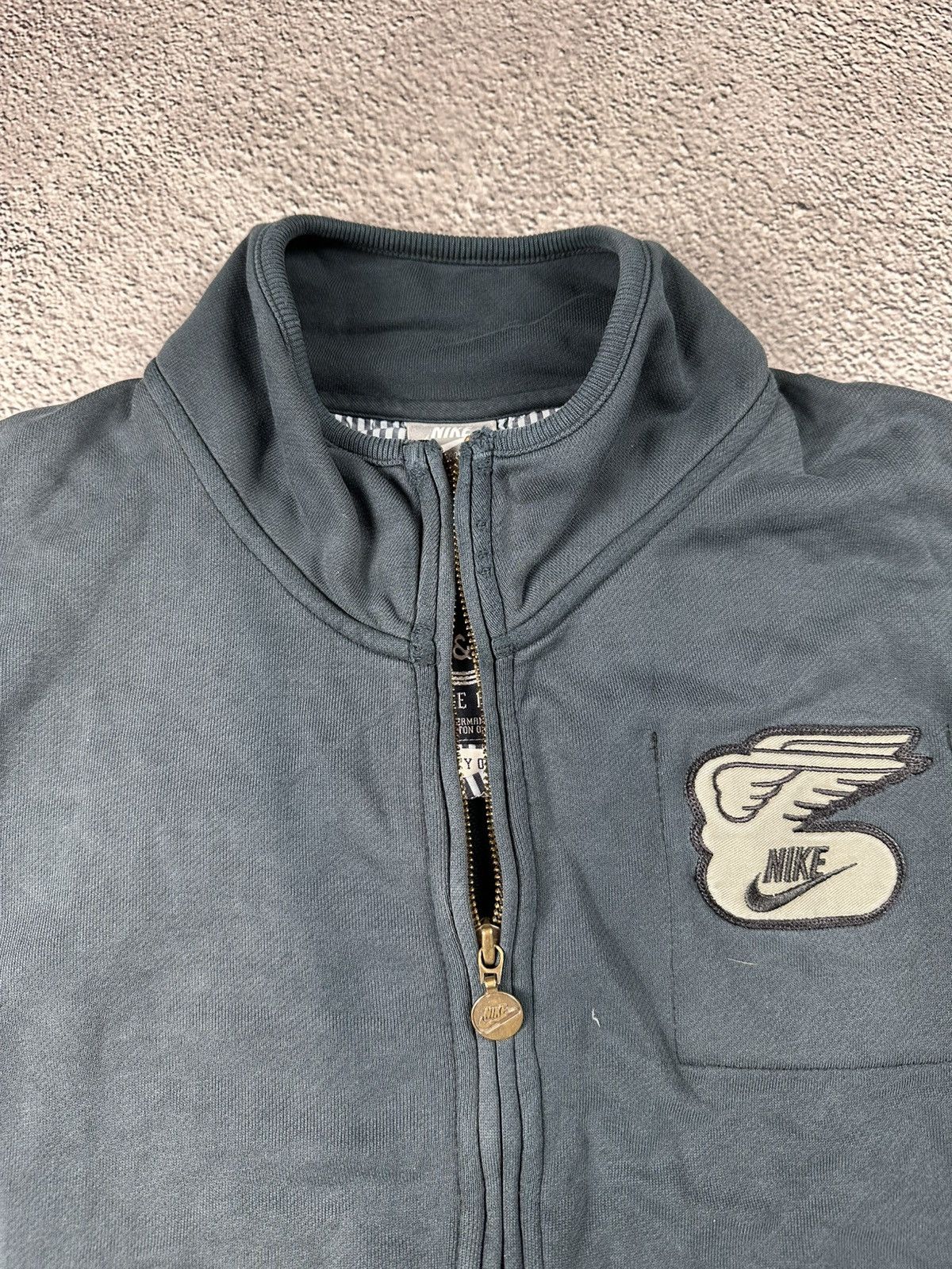 Nike Vintage Nike Jordan 72 Full Zip Hoodie Faded Distressed Size US XL / EU 56 / 4 - 6 Thumbnail