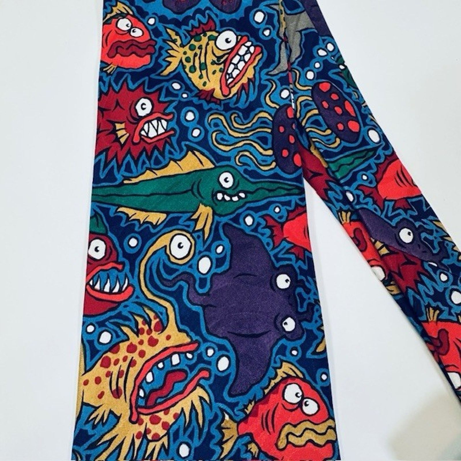 Other Appointed Apparel Neck Tie Go against the Flow Fish Rom 12:2 Size ONE SIZE - 6 Thumbnail